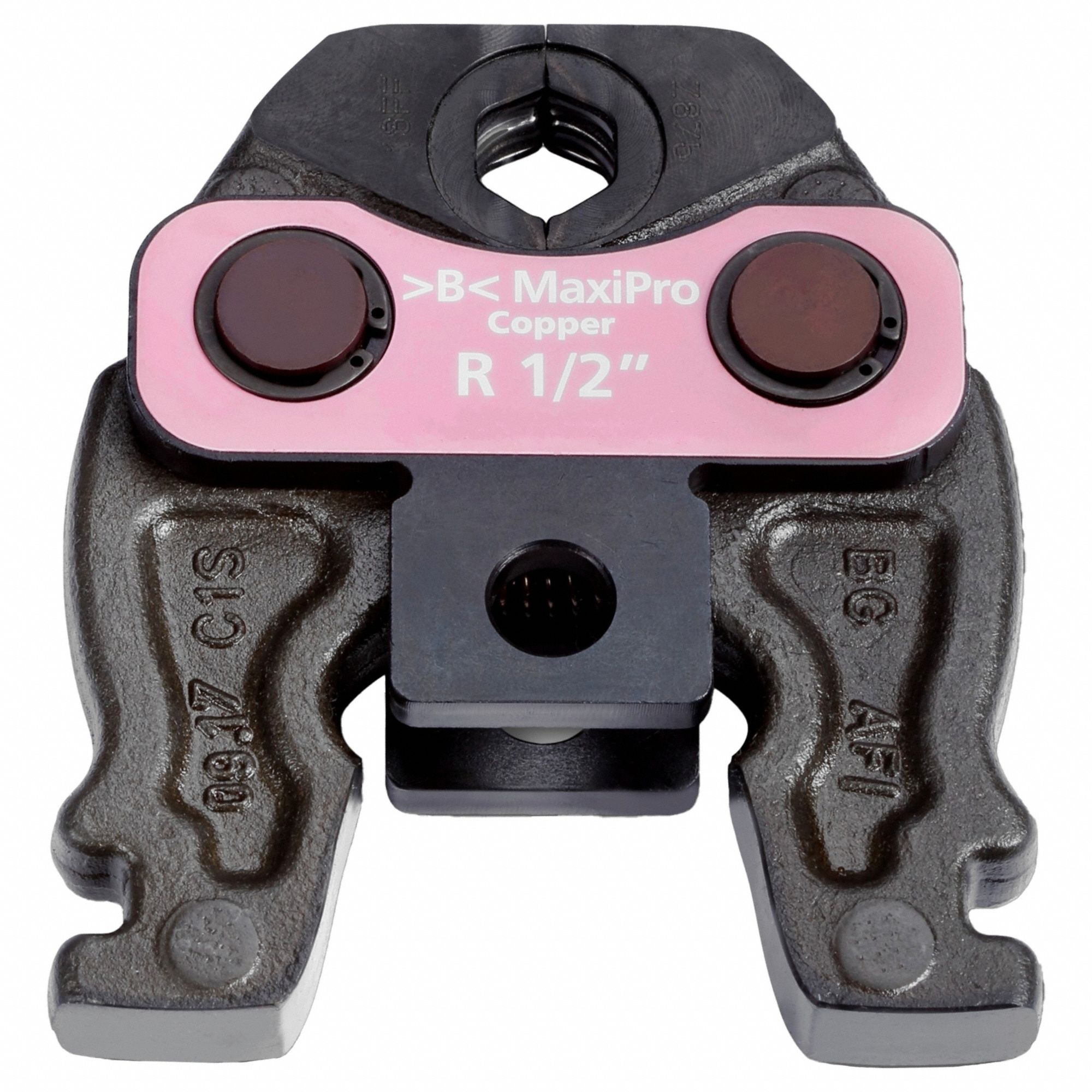 Press Jaw: 1/2 in Pipe, Copper, For MaxiPro, Compact Tool Types