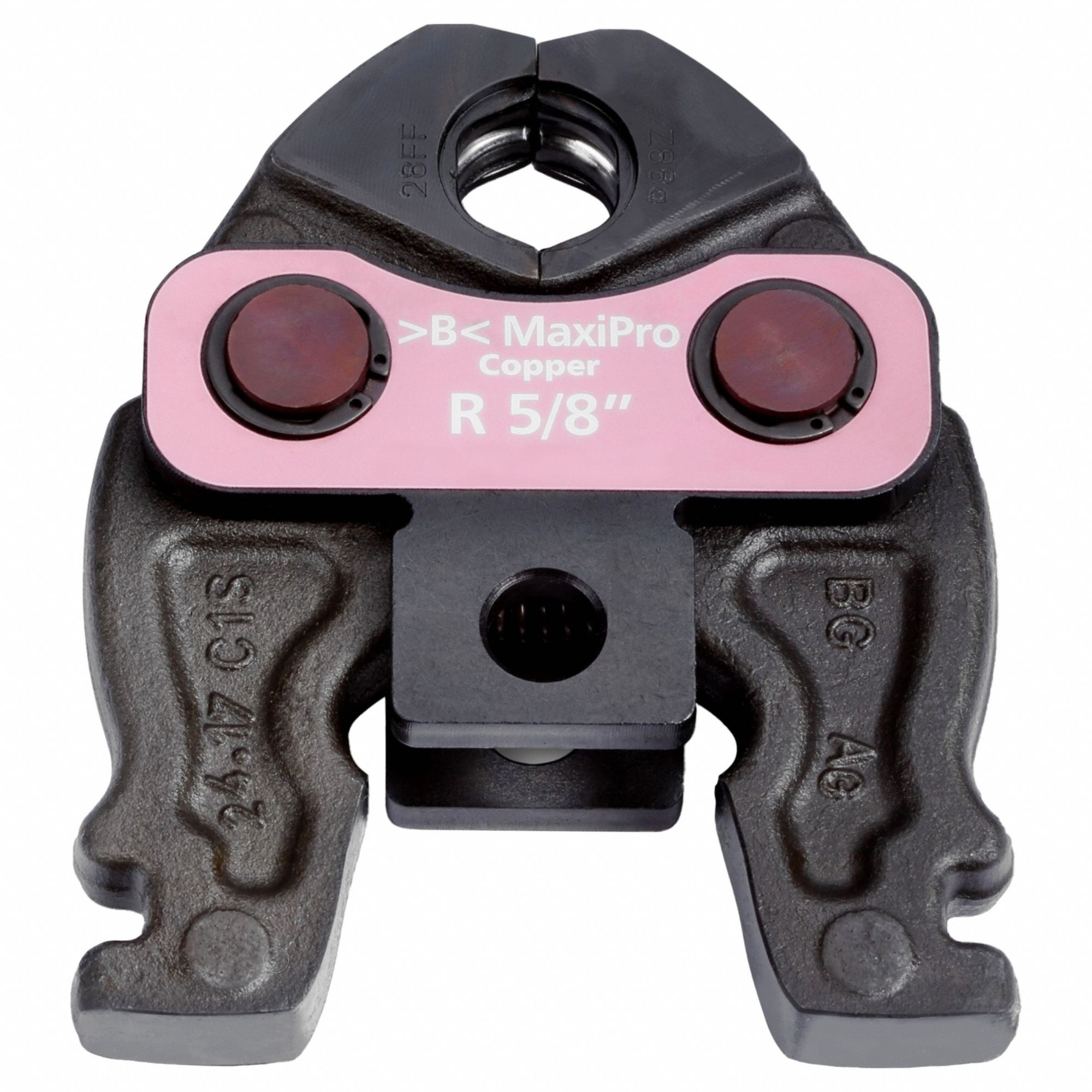 Press Jaw: 5/8 in Pipe, Copper, For MaxiPro, Compact Tool Types