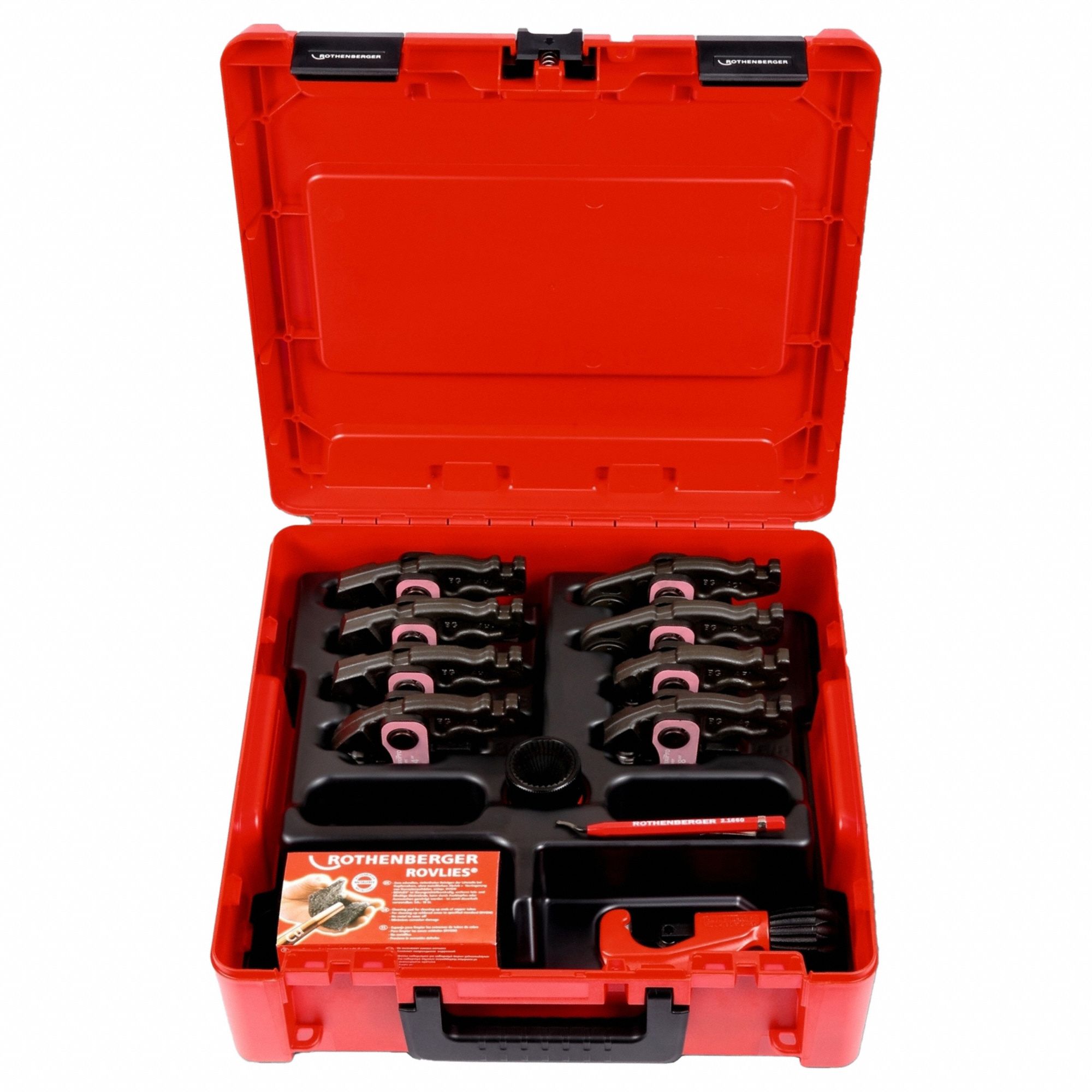 Press Jaw: 1/4 in to 1 1/8 in Pipe, Copper, Compact Tool Types, MaxiPro