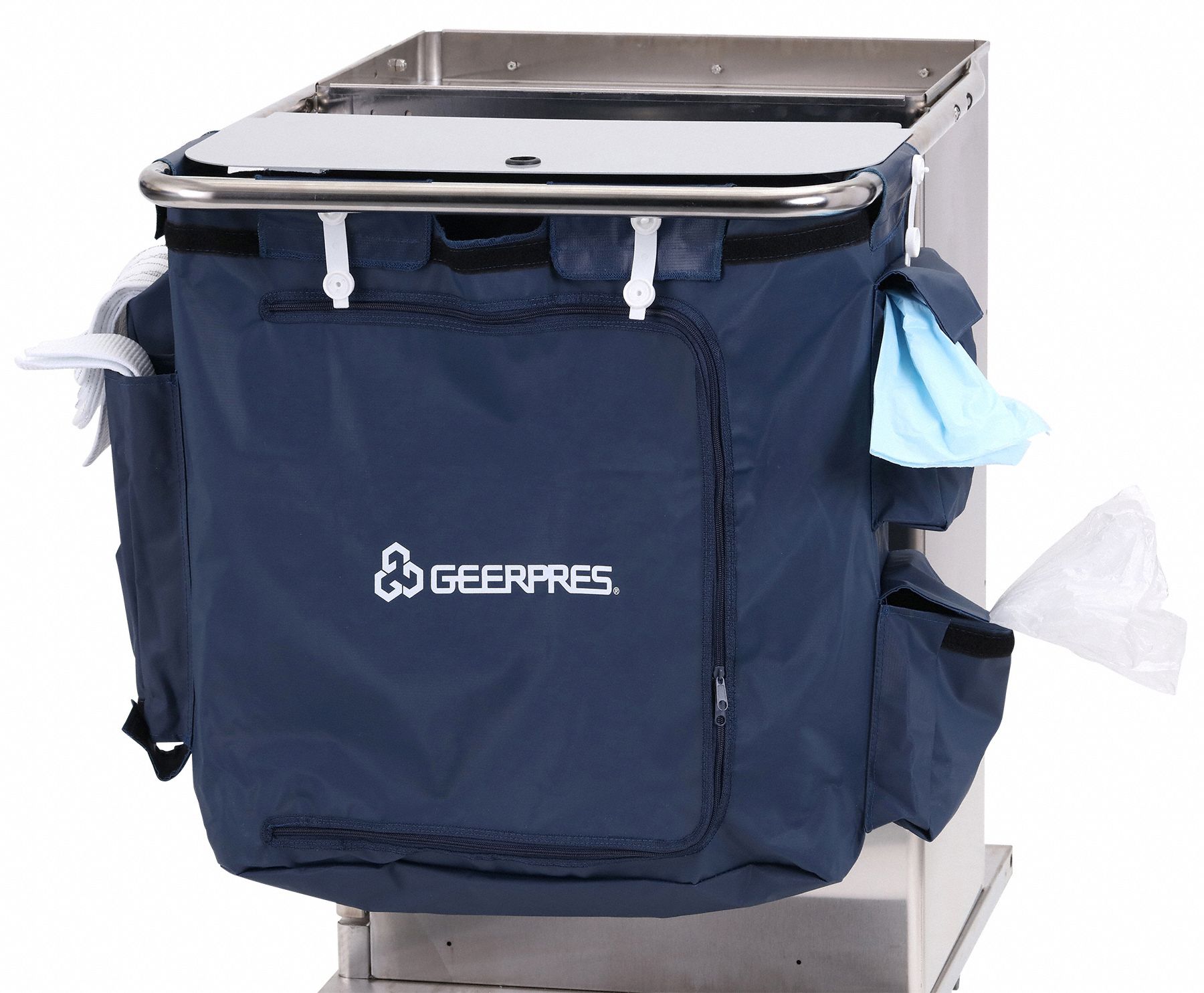 Cleaning Cart Replacement Bag Blue