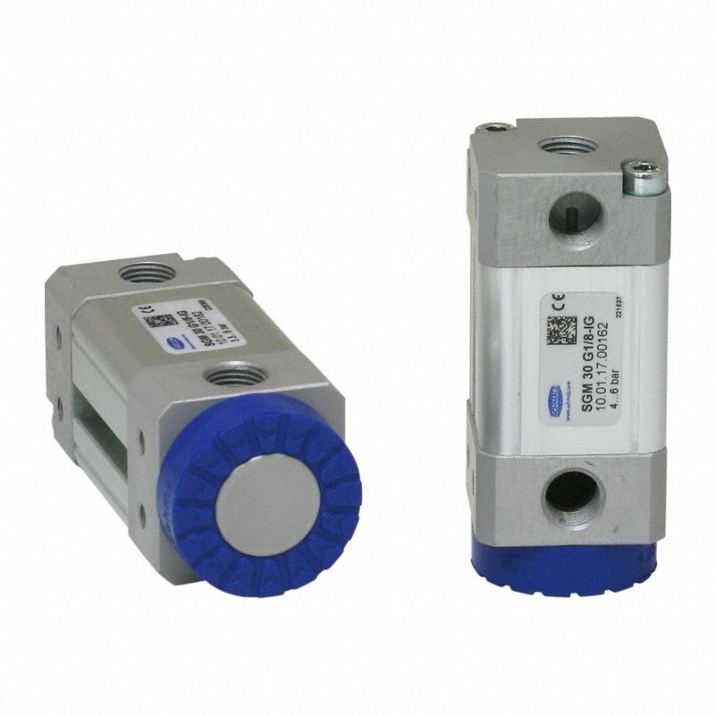 Magnetic Gripper: SGM, G1/8 in, Max. 35 N Holding Force, 16.5 mm Magnet Dia