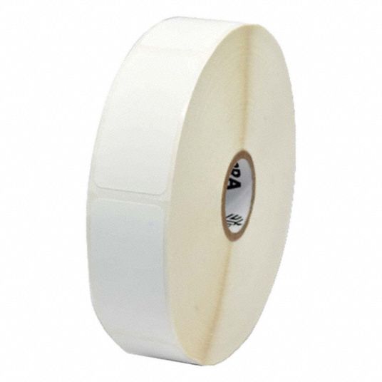 ZEBRA, 1 in Label Wd, 1 1/2 in Label Ht, Barcode Printer Labels ...