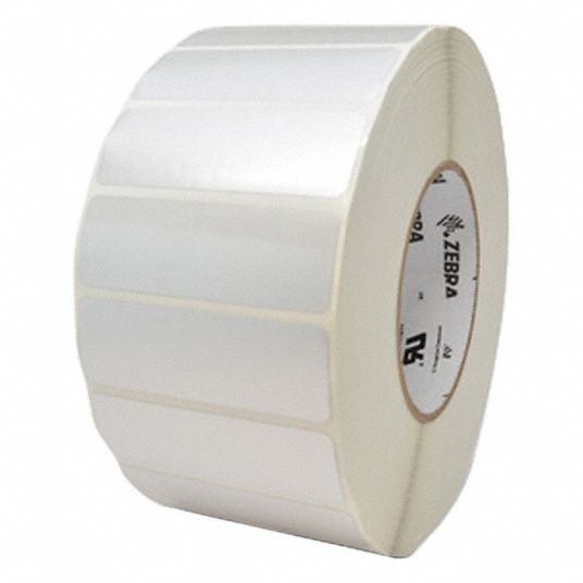 ZEBRA, 3 in Label Wd, 2 in Label Ht, Barcode Printer Labels - 896RZ5 ...
