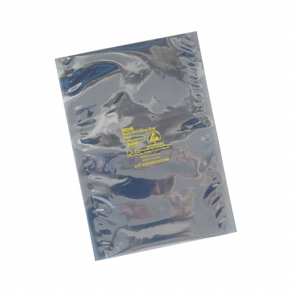 SHIELDING BAG,3,5,RECLOSEABLE,PK100