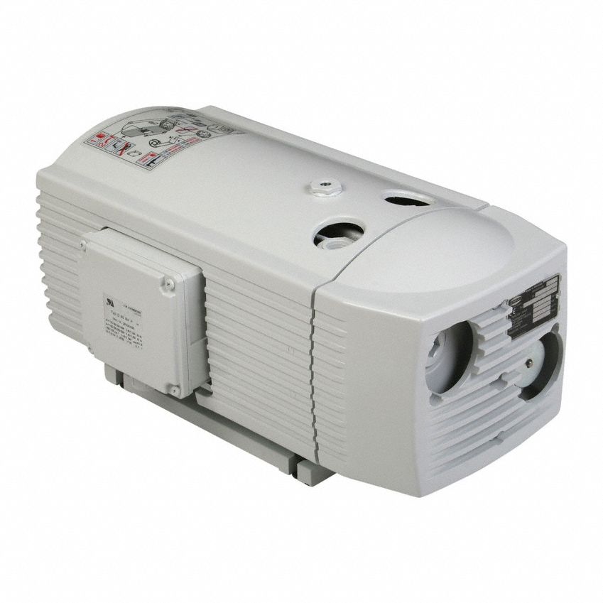 Dry running vacuum pump: 0.45 kW_0.37 kW, 3 Phase, 12 cu m/hr Free Air Displacement