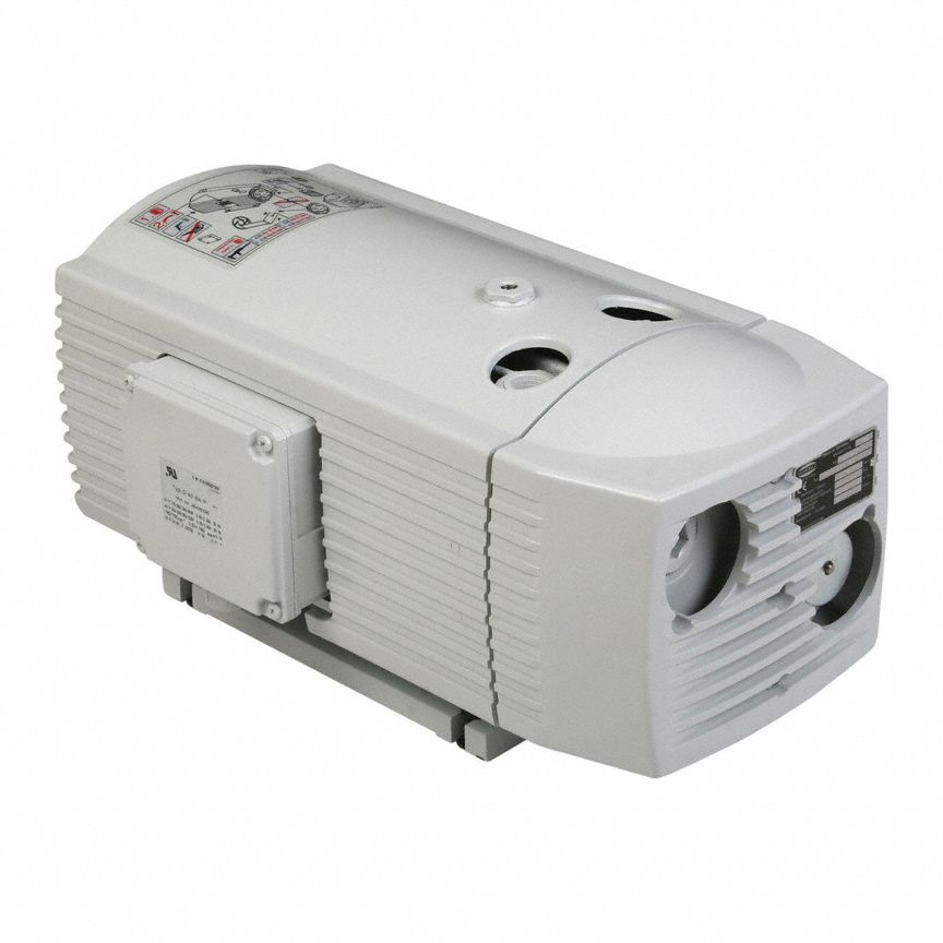Dry running vacuum pump: 0.7 kW_0.55 kW, 3 Phase, 19 cu m/hr Free Air Displacement