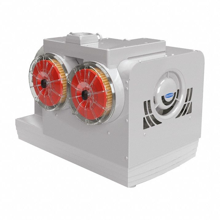 Vacuum Claw Pump: EVE-KL, Three Phase, 2 1/2 in G Female, 2 in G Female, IP 55, 230/400V