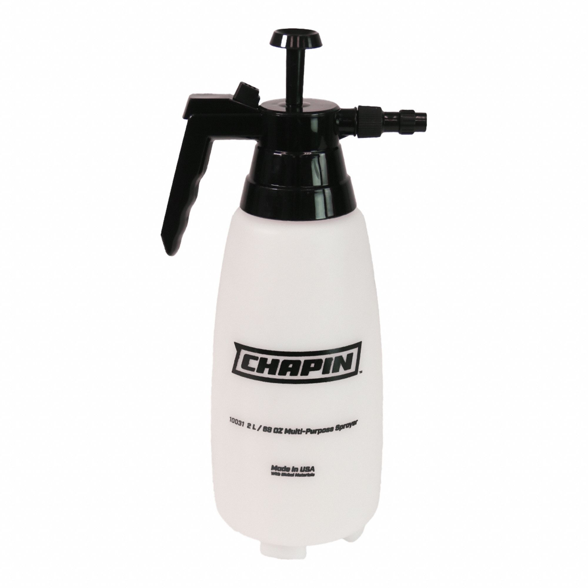 Handheld Sprayer: Spot, 1/2 gal Tank, Poly Tank, 20 ft Max Spray Distance, 60 psi, Adj Nozzle