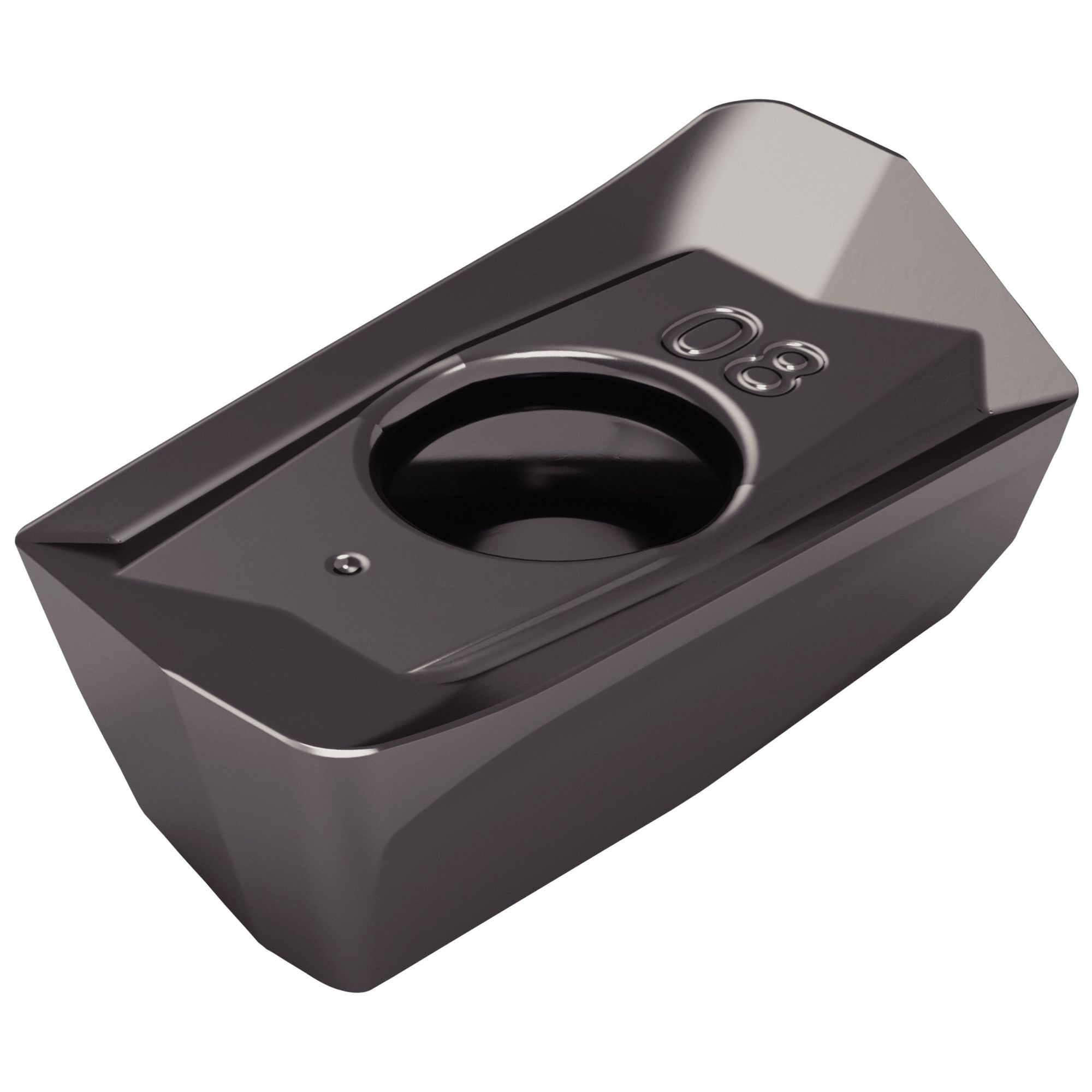 WIDIA, 0.031 in Corner Radius, 0.163 in Thick, Parallelogram Milling Inserts 796LF6