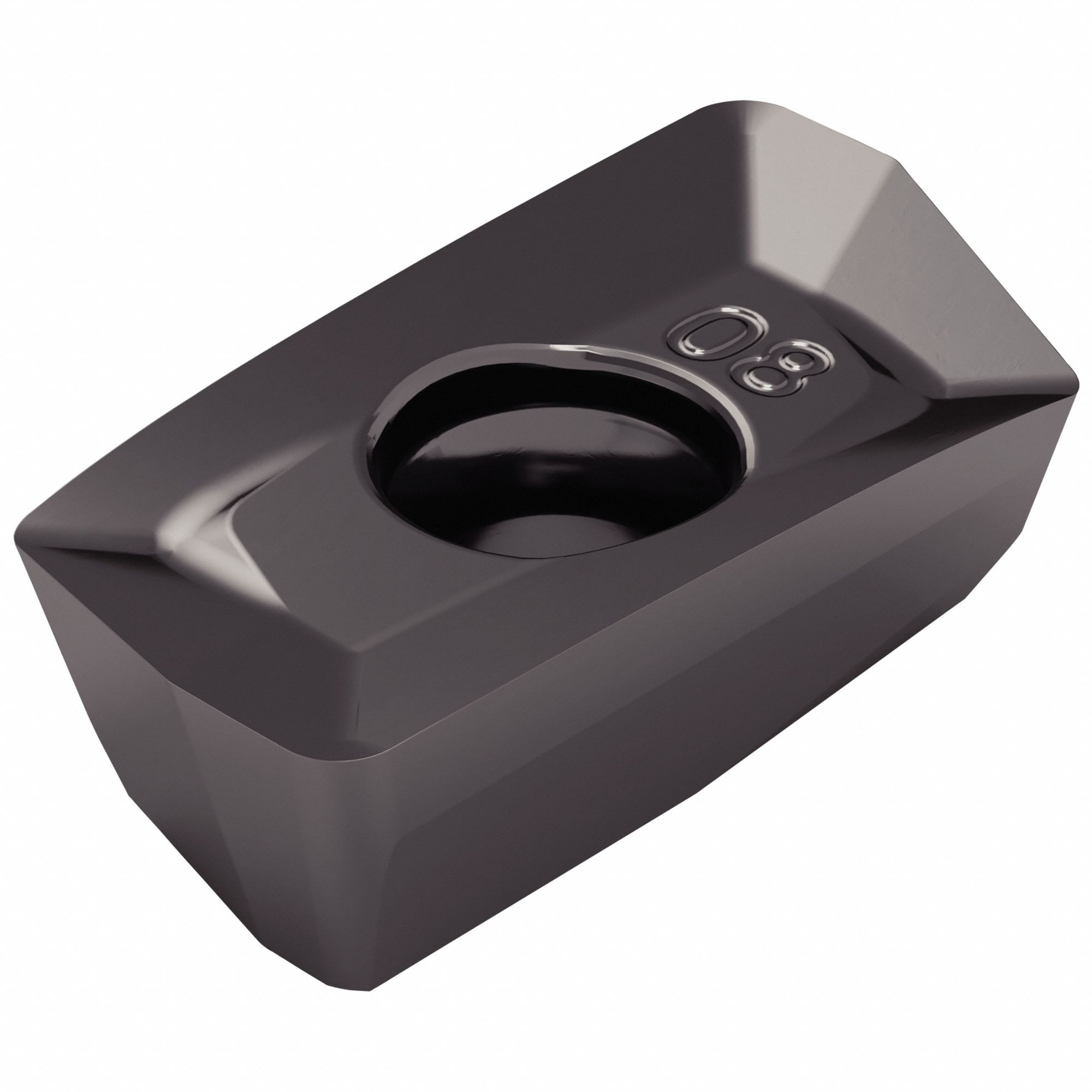 Parallelogram Milling Inserts: 0.016 in Corner Radius, 0.158 in Thick