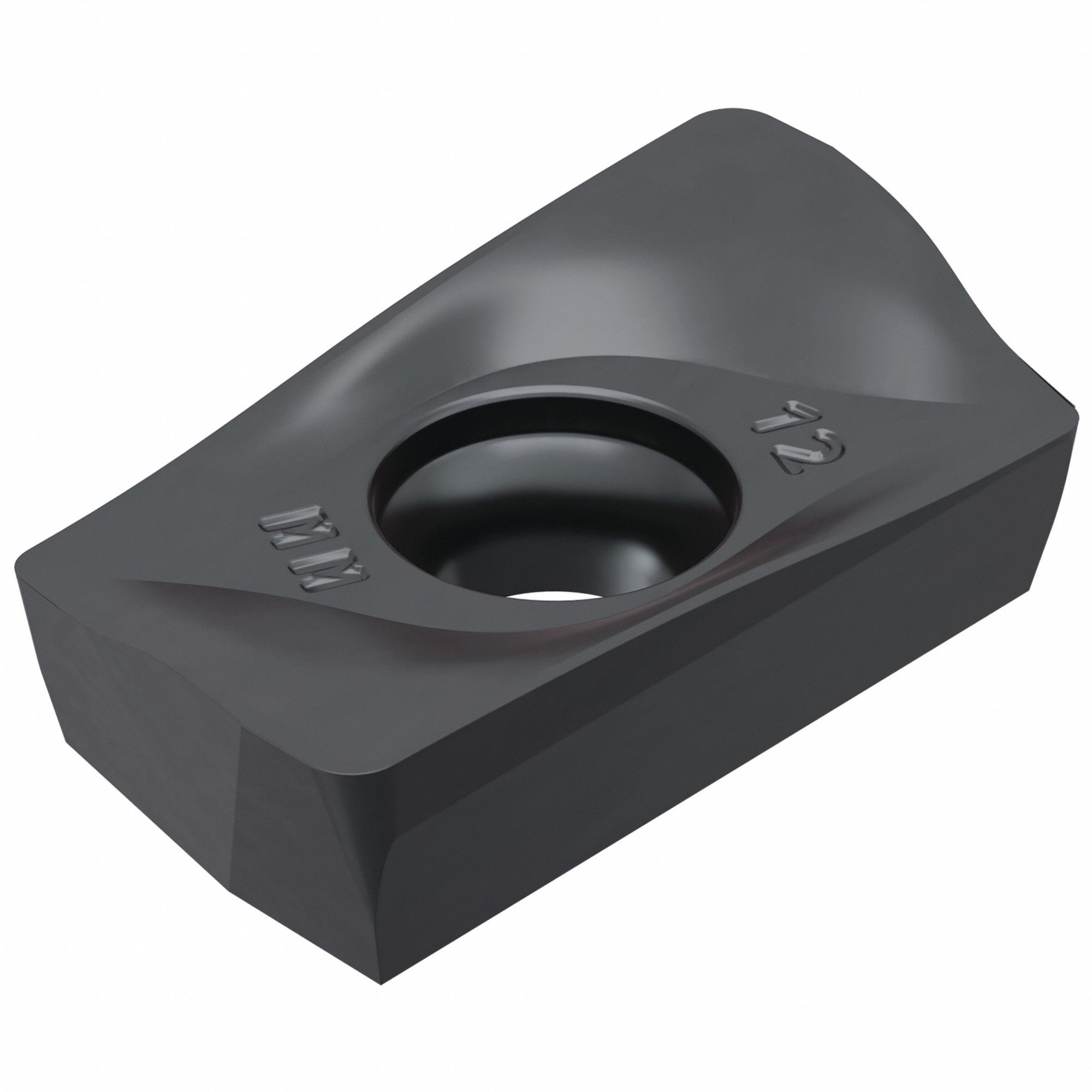 WIDIA, 0.0468 in Corner Radius, 0.25 in Thick, Parallelogram Milling Inserts 796LJ4