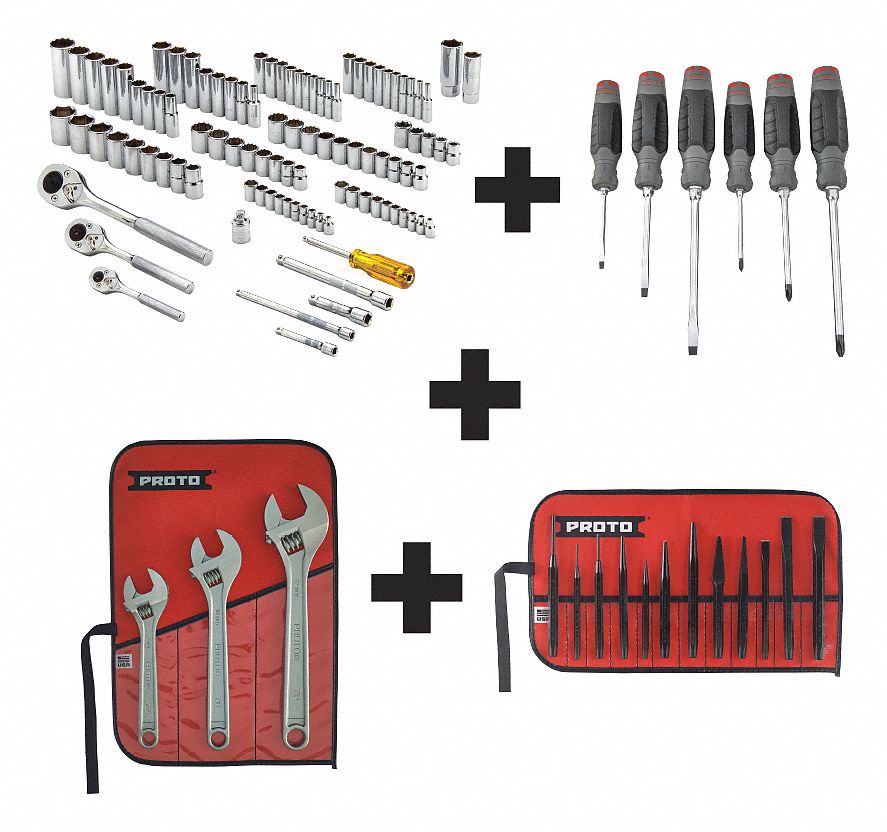 PROTO, Master Tool Set 100G51100G51 Grainger