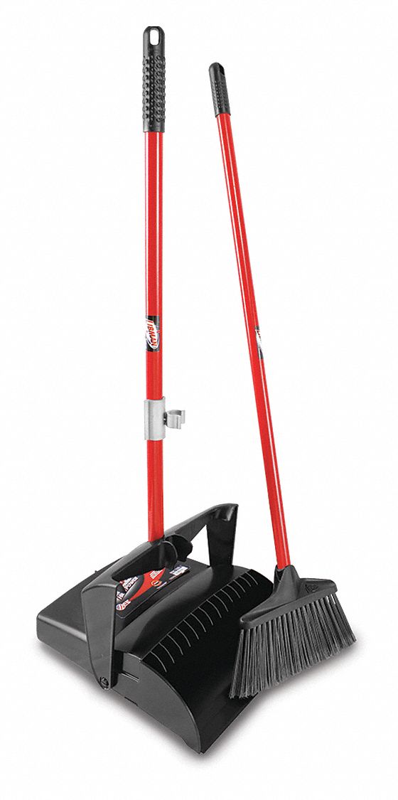 Lobby Broom and Dust Pan, 41" L, 10" W