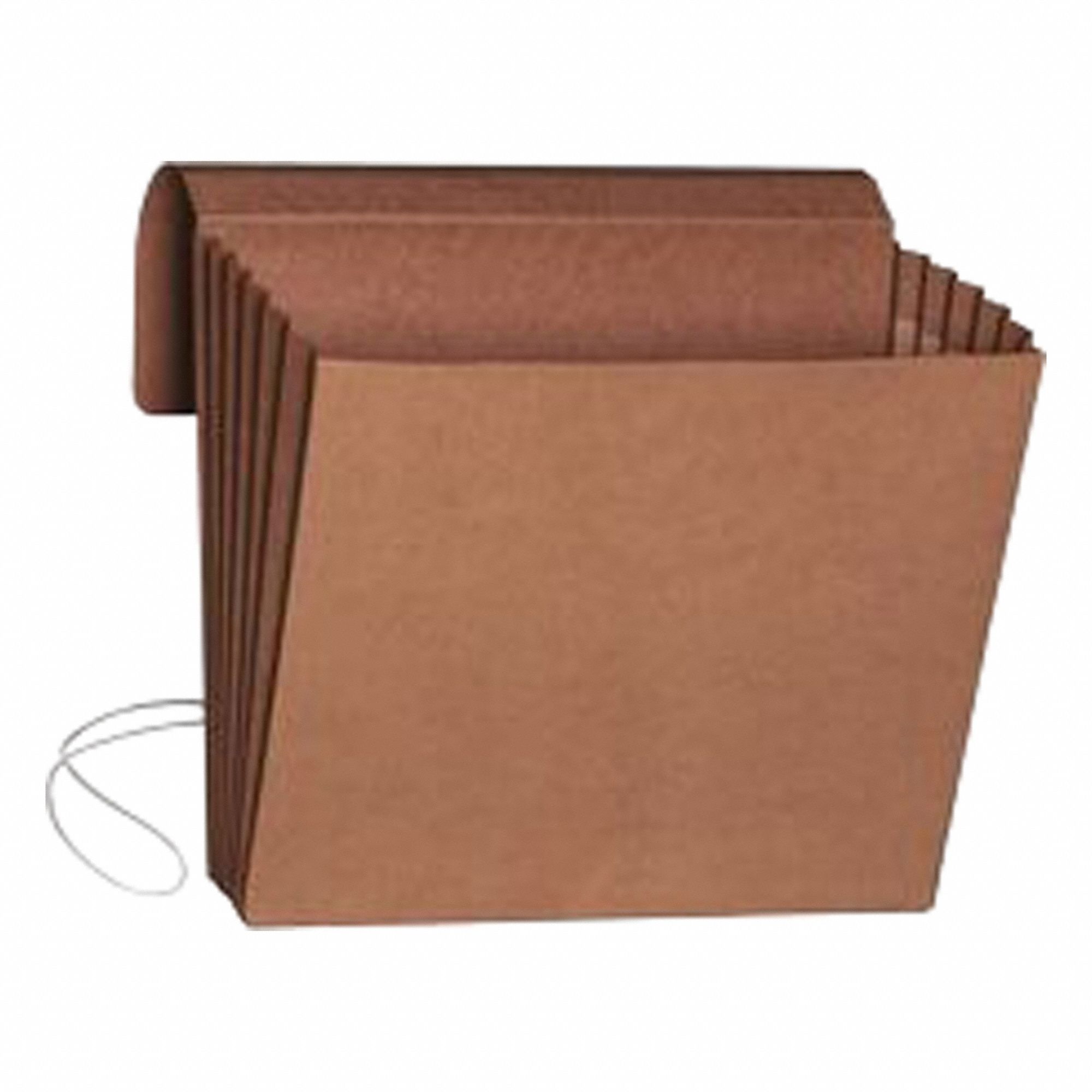 Expandable File Pockets Redrope Red PK10