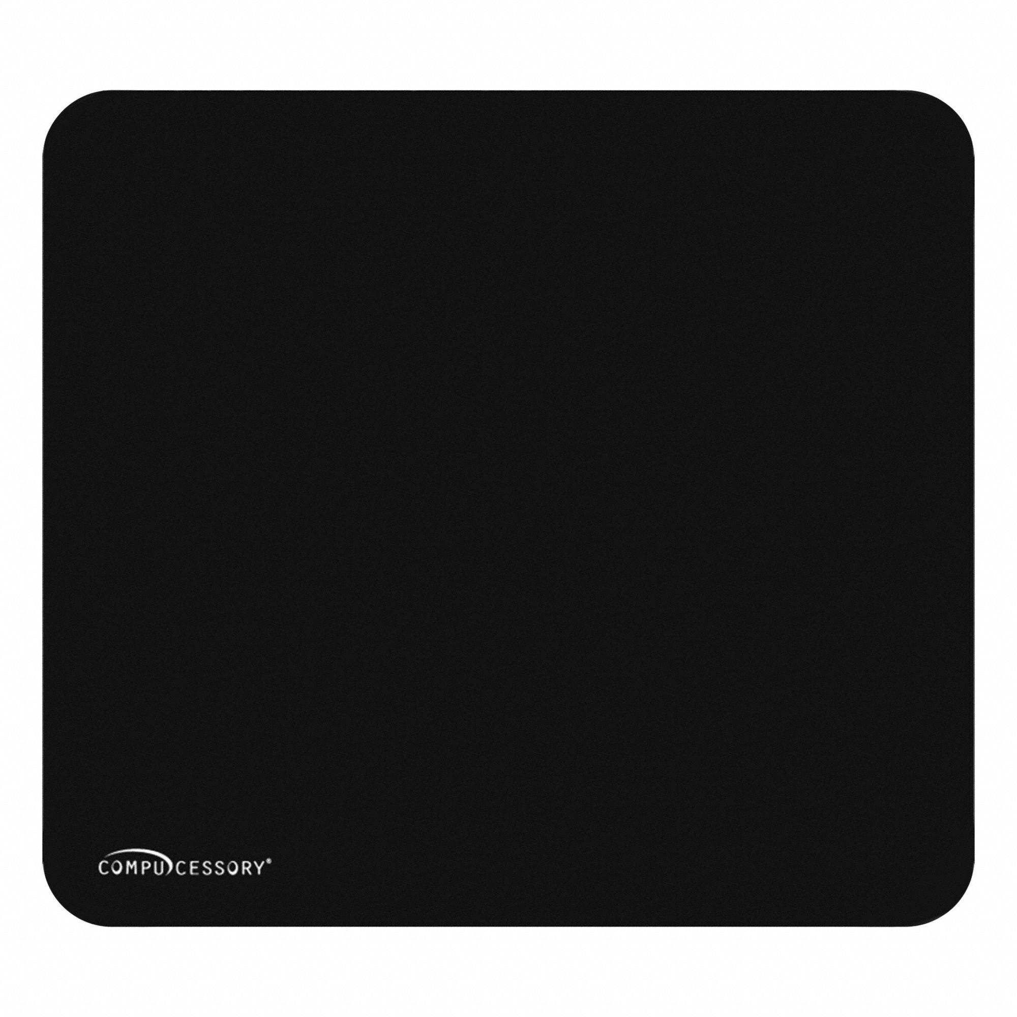 COMPUCESSORY, Black, Cloth/Rubber, Mouse Pad - 403UP4|CCS23617 - Grainger