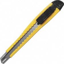 Snap-Off Utility Knife Yellow SS