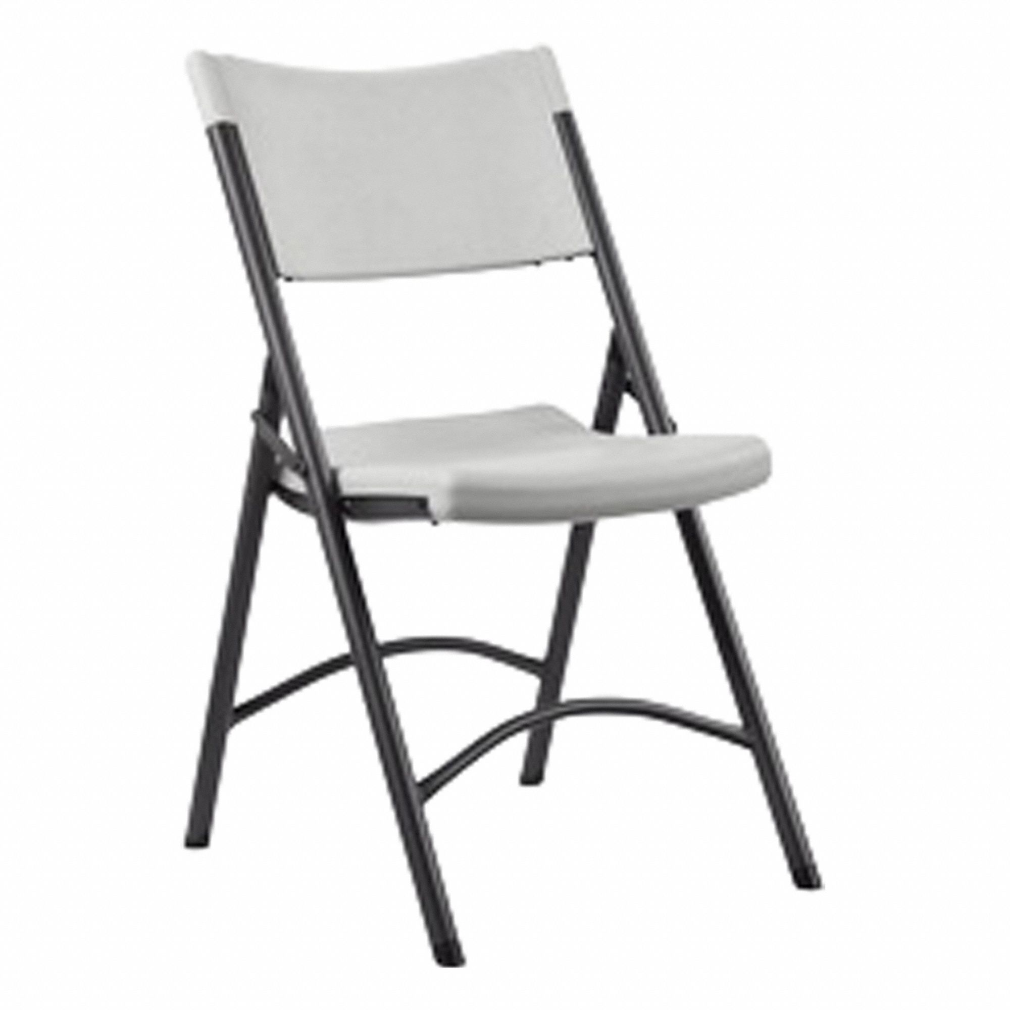 Folding Chair Gray Steel PK4