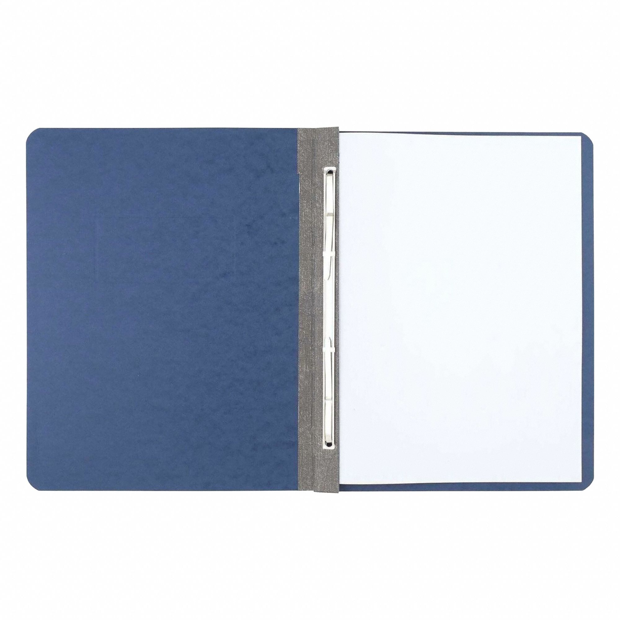 Report Cover: Pressboard, 11 in Ht, 8 1/2 in Wd, Blue