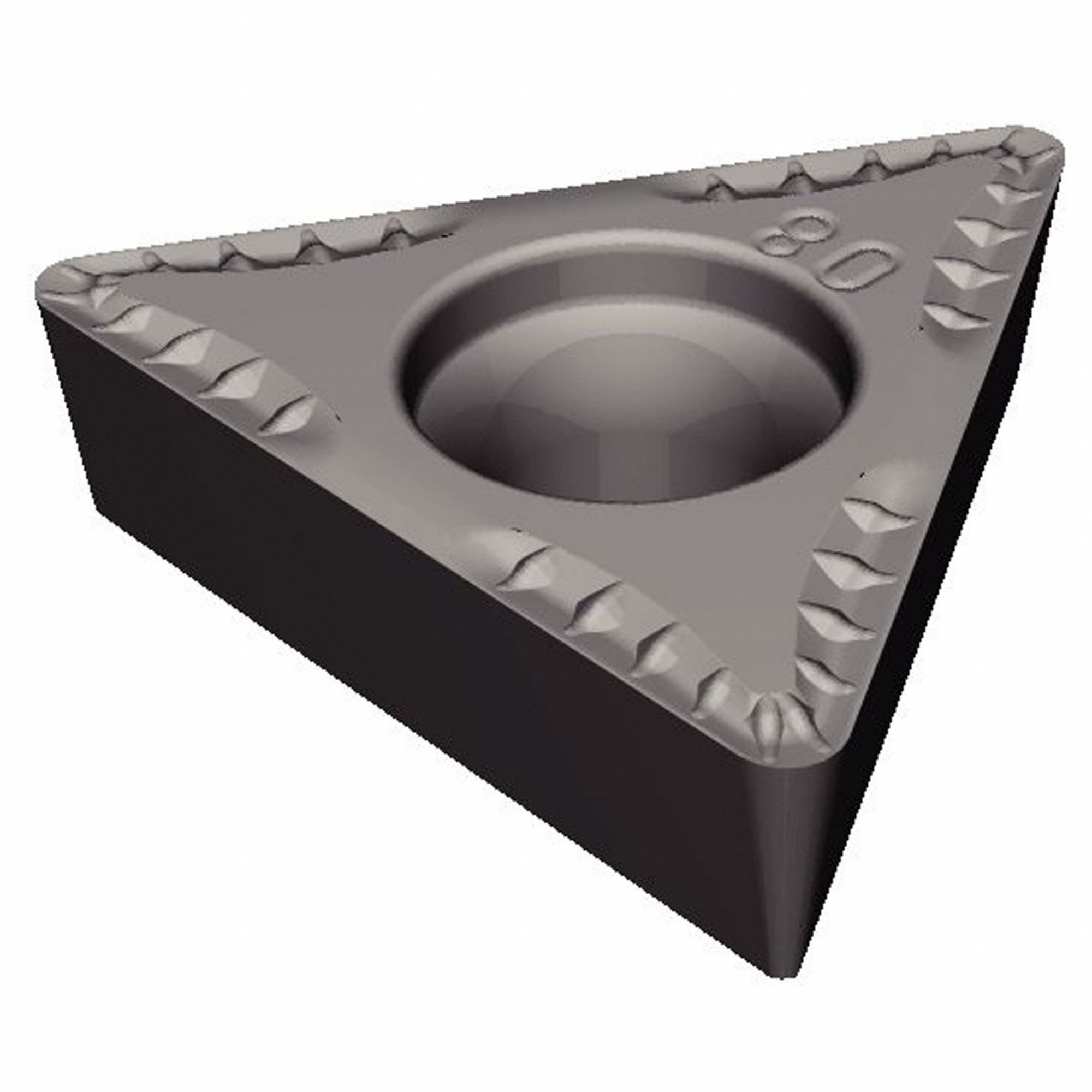 WIDIA, 0.375 in Inscribed Circle, Carbide, Triangle Turning Inserts