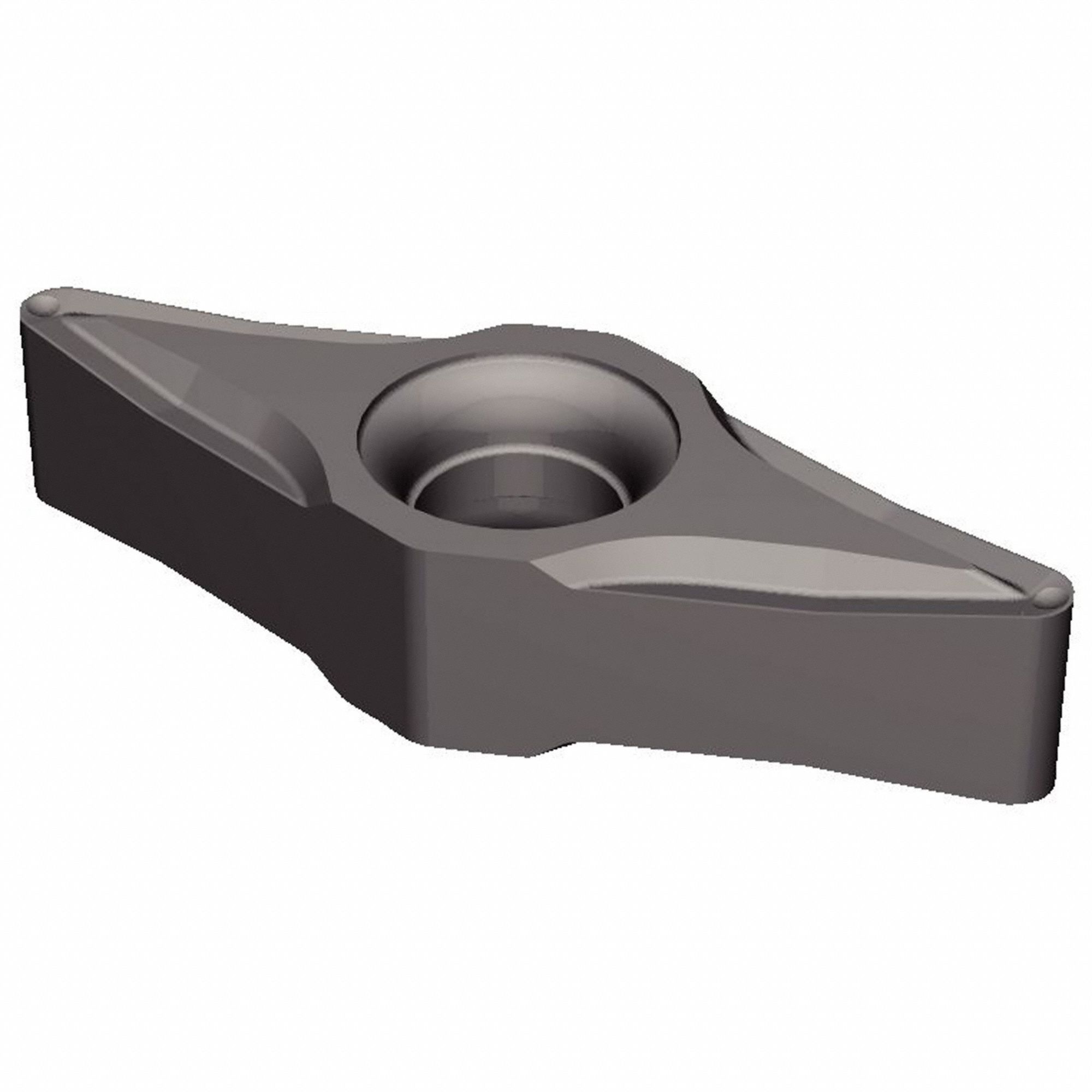 NEGATIVE INSERT GEO: VNMG Insert, Carbide, Neutral, 0.1563 in Thick, 0.0156 in Corner Radius