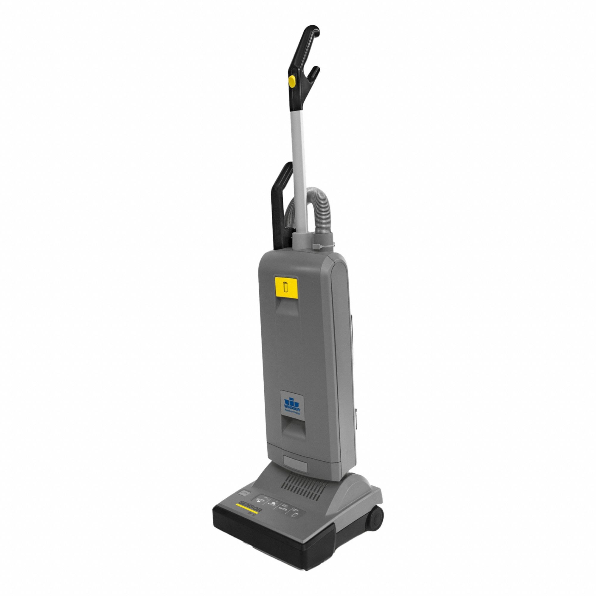 Upright Vacuum Cleaner: 12 in Cleaning Path Wd, 105 cfm Air Flow, 18 lb Wt, Std, Bag