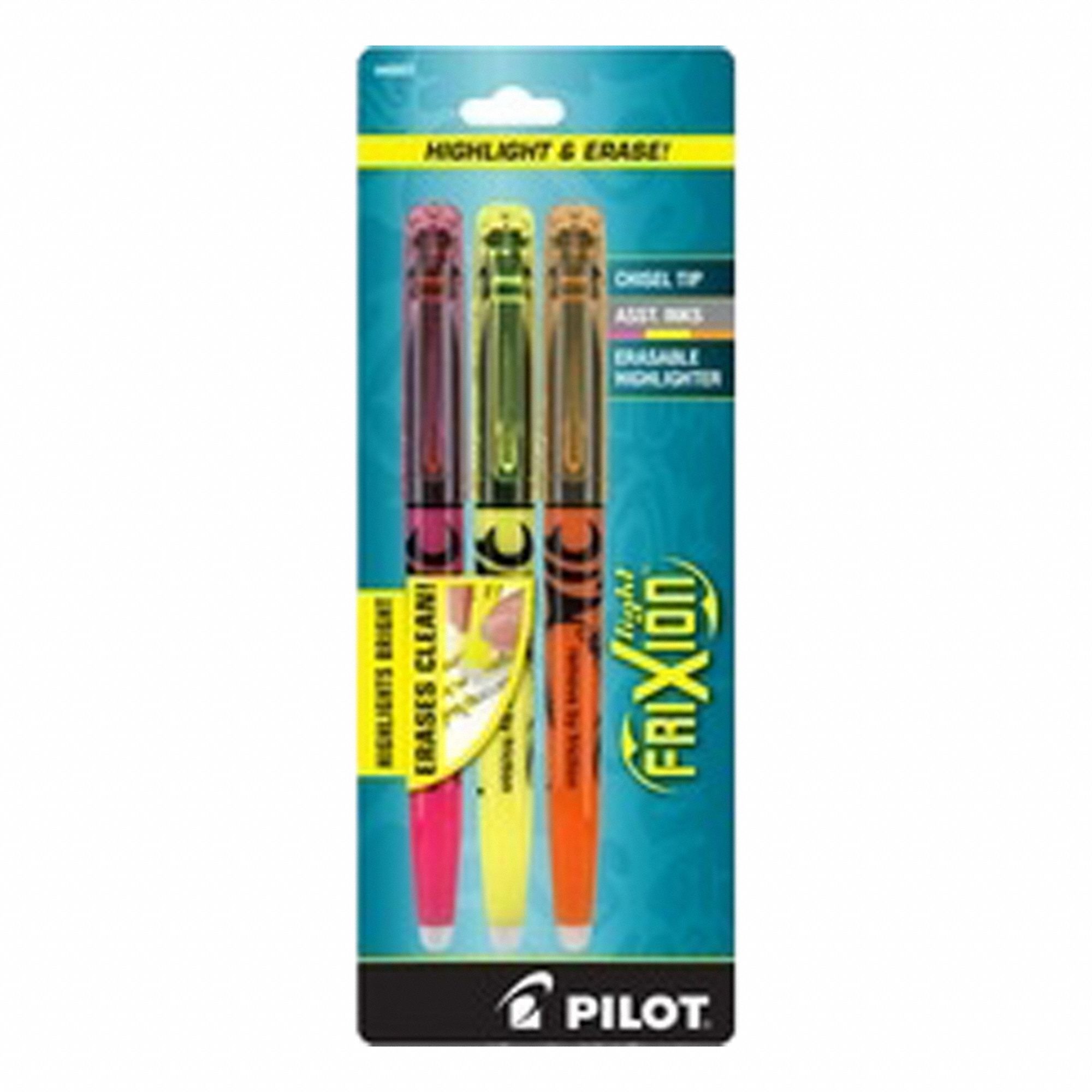 Highlighter Set Assorted Chisel PK3