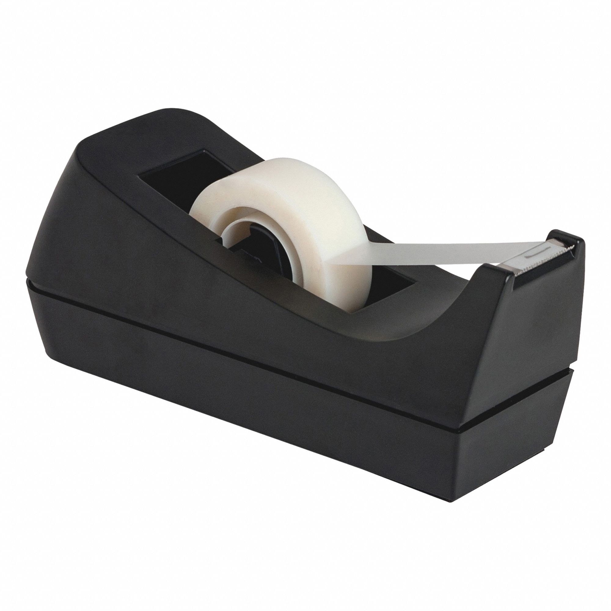 Tape Dispenser: 3/4 in Compatible Tape Wd - Max, Plastic, Manual