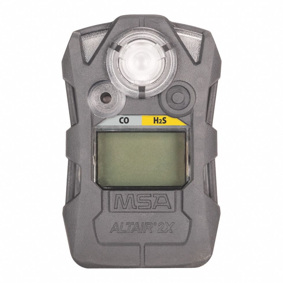 Single-Gas Detector: IP67, Nitrogen Dioxide ( NO2 ), MSA ALTAIR 2X, Lithium, Maintainable, NO2