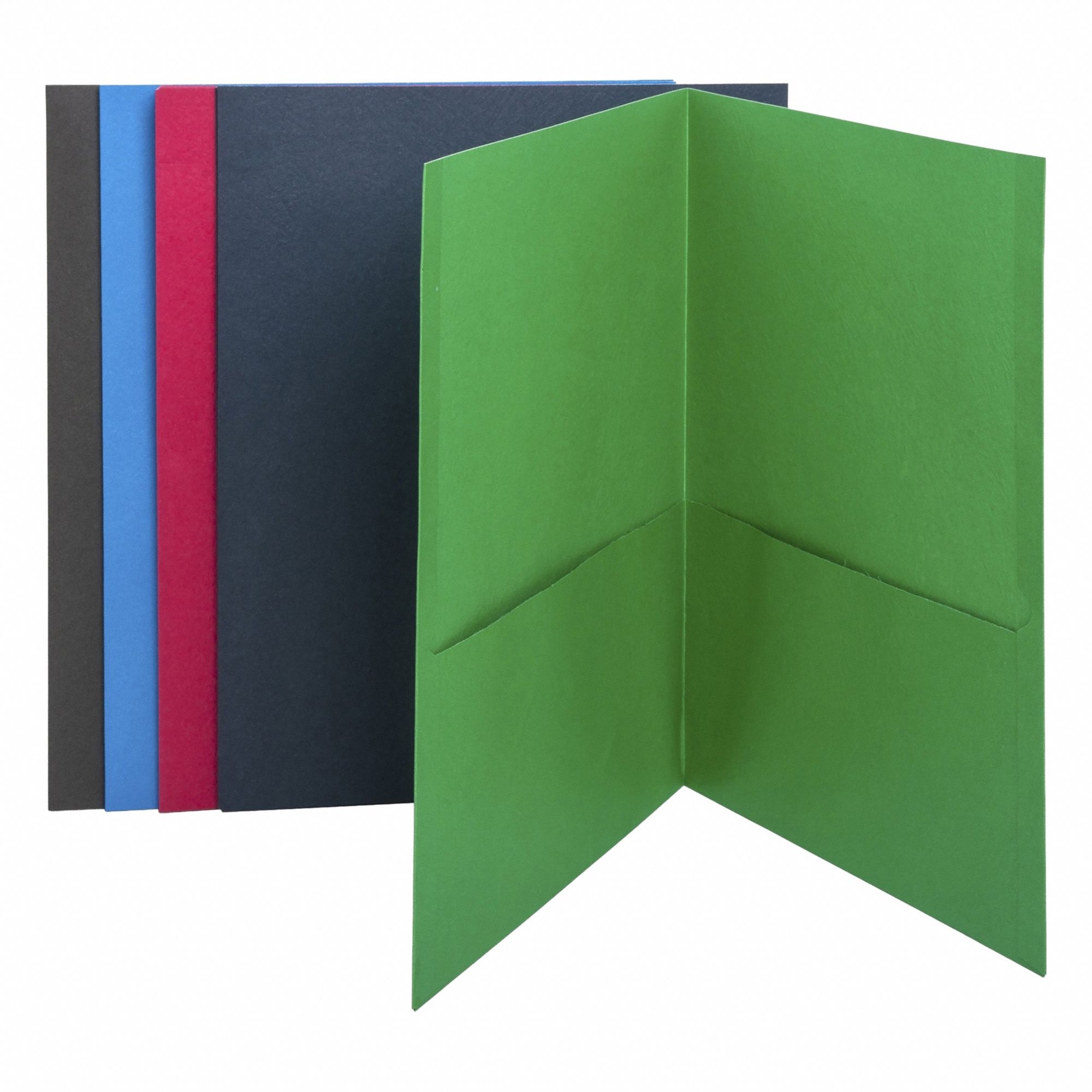 Pocket Folder Assorted Paper PK25