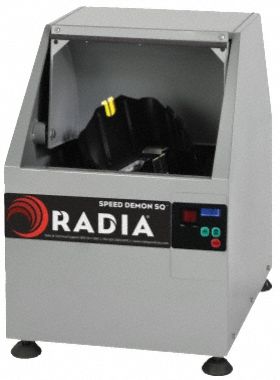 Paint Mixer: Electric, Push Button, 16 1/2 in Wd, 1 gal Compatible Container Size, 23 in Ht