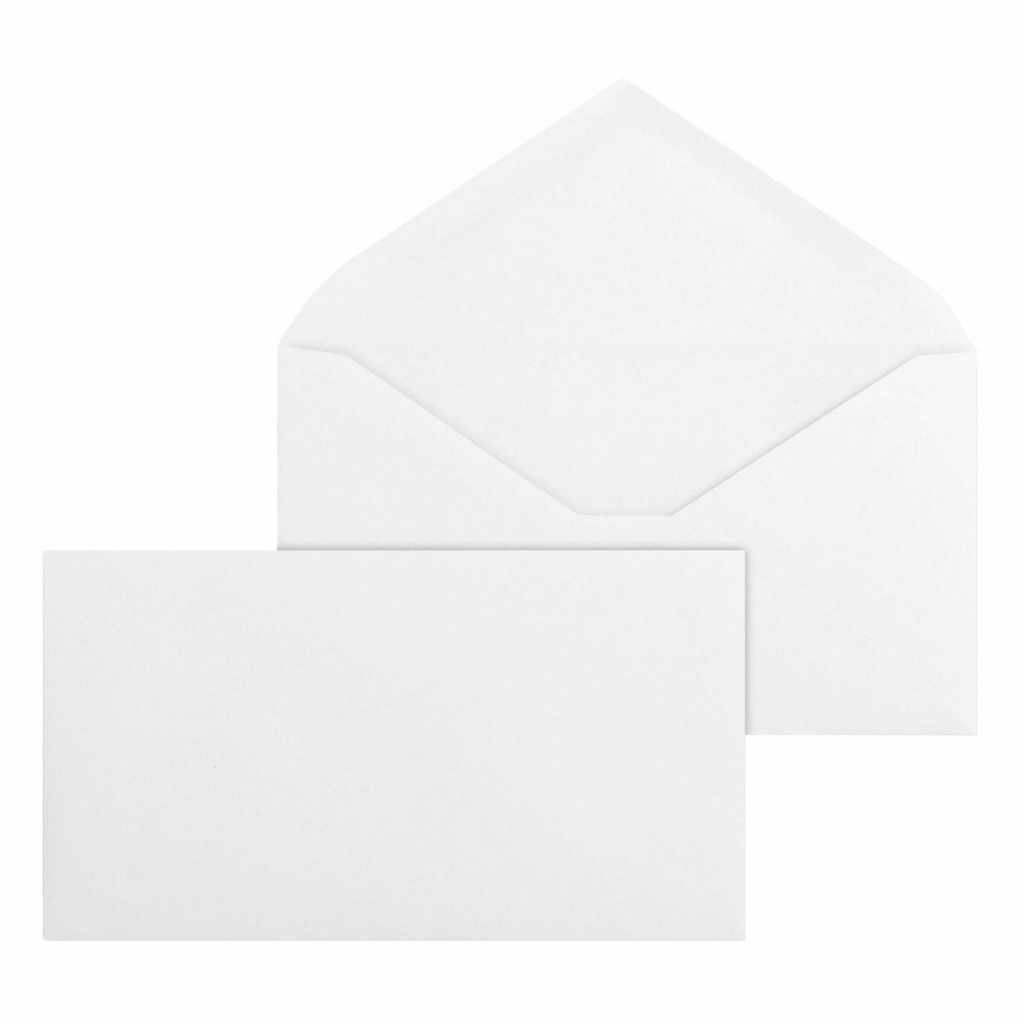 Business Envelope, White, Paper, PK500