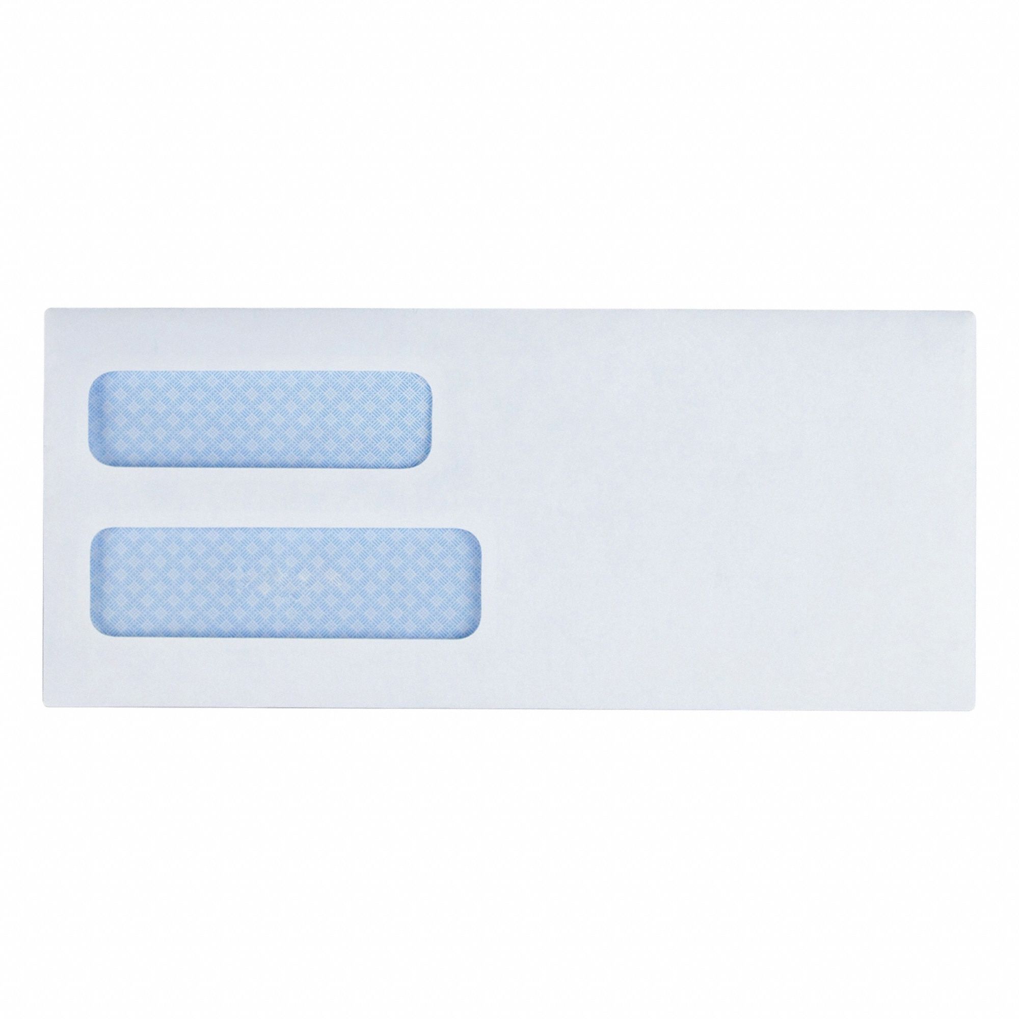 Window Envelope, White, Gummed Flap, PK5