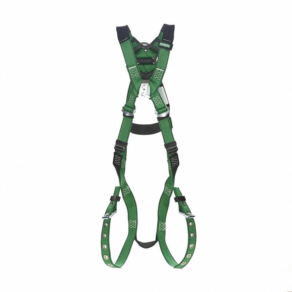 FALL PROTECTION HARNESS, VEST, QUICK-CONNECT/TONGUE, MATING, XL, 400 LB CAPACITY