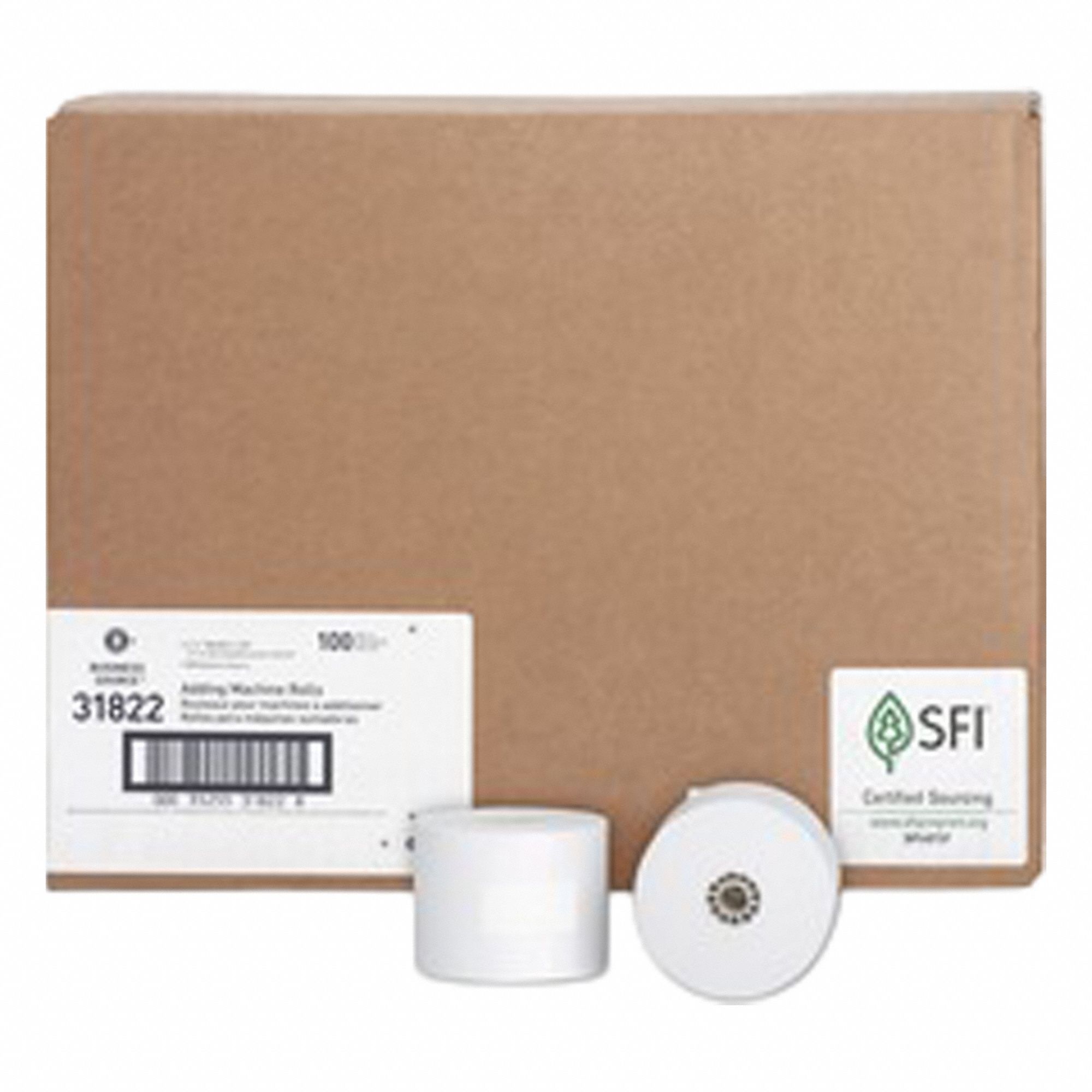 Paper Roll 165 ft White PK100