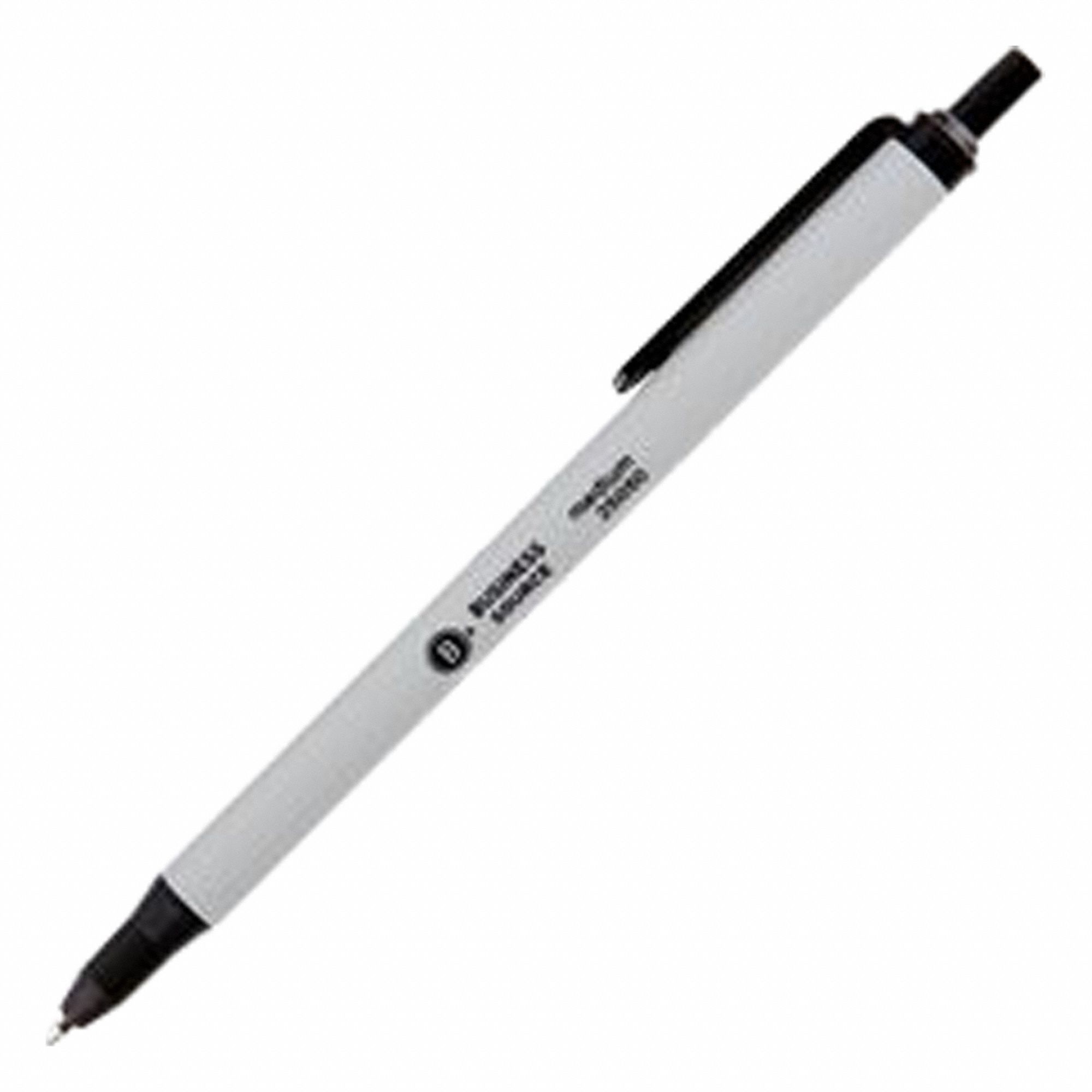 Pen Gray Plastic PK2