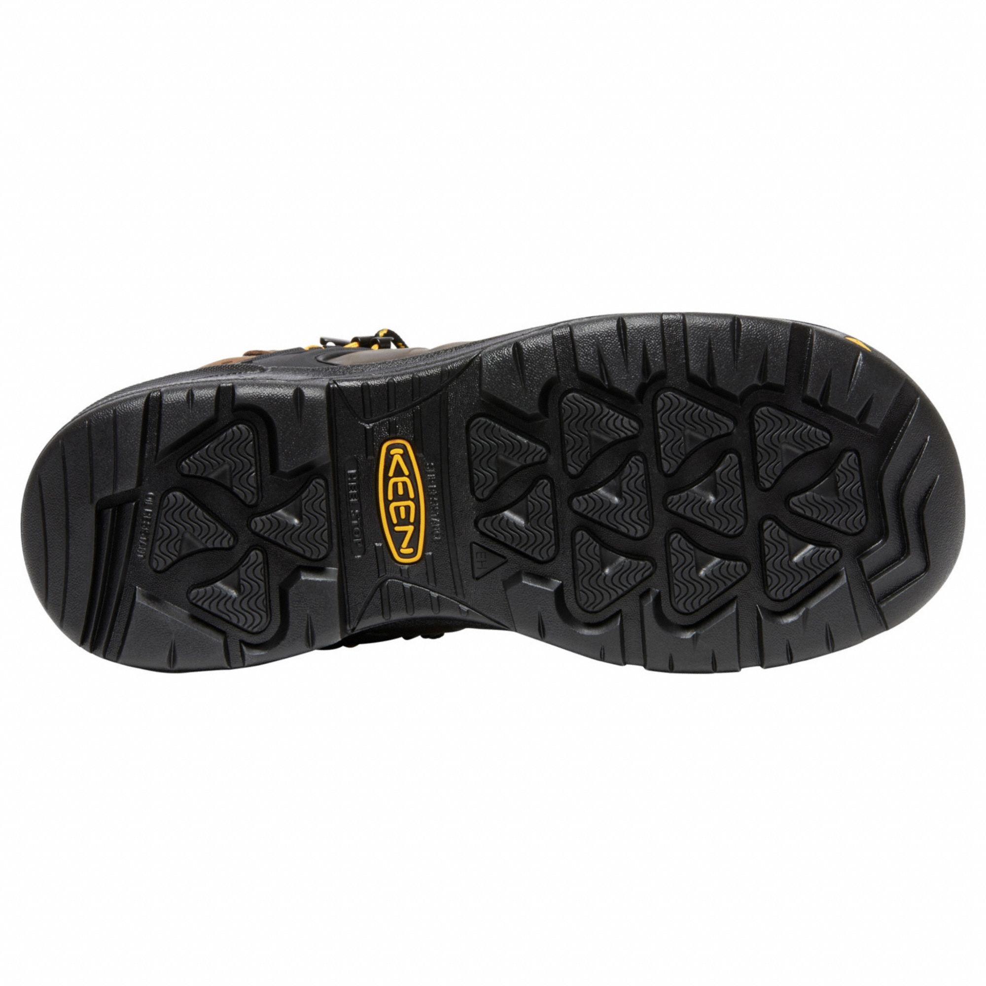 6-Inch Work Boot: Men's, Size 10 1/2, D, Brown, Carbon Fiber Toe Cap, Removable Insole