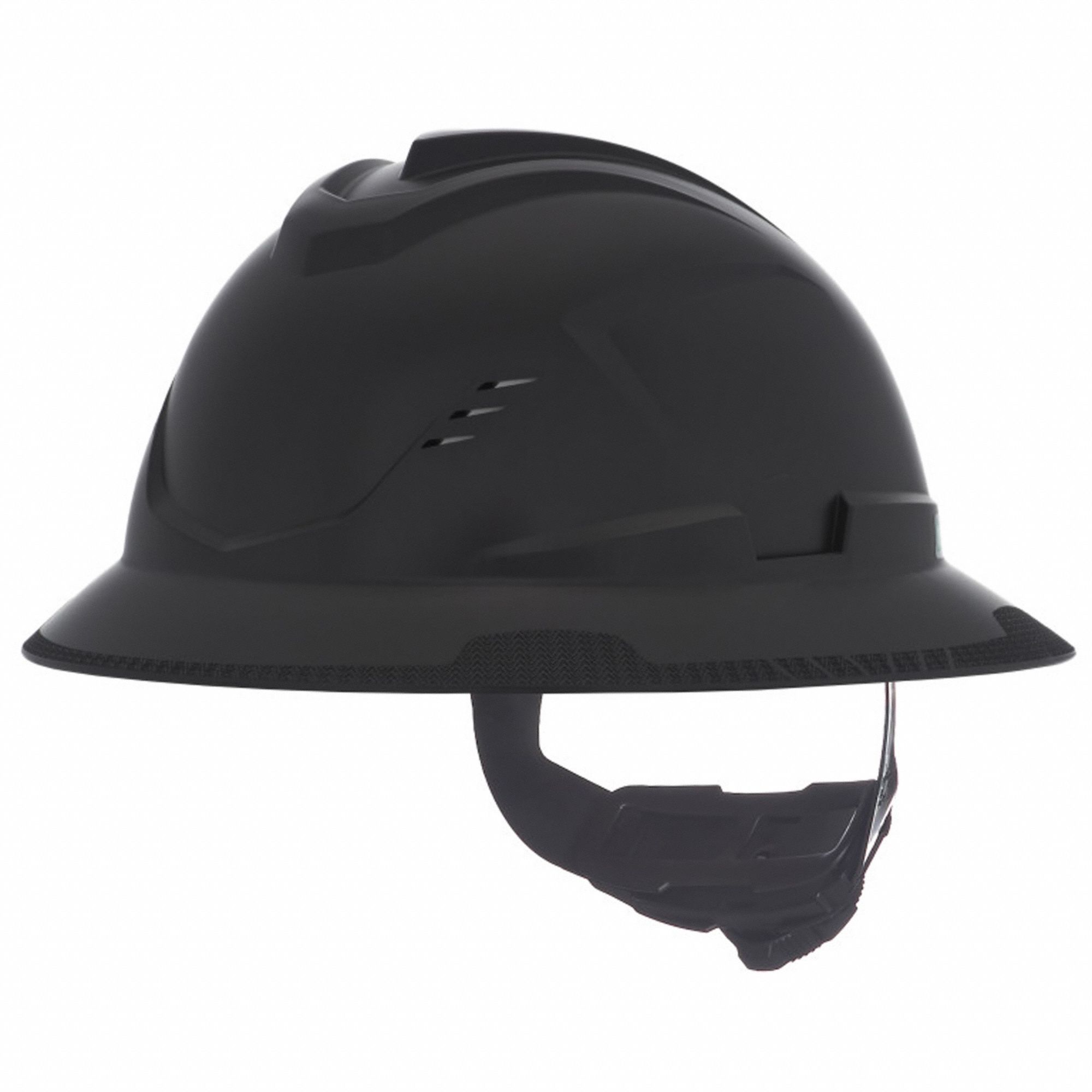 Black, No Graphics, Full Brim Cooling Helmet - 794C38|10215835 - Grainger