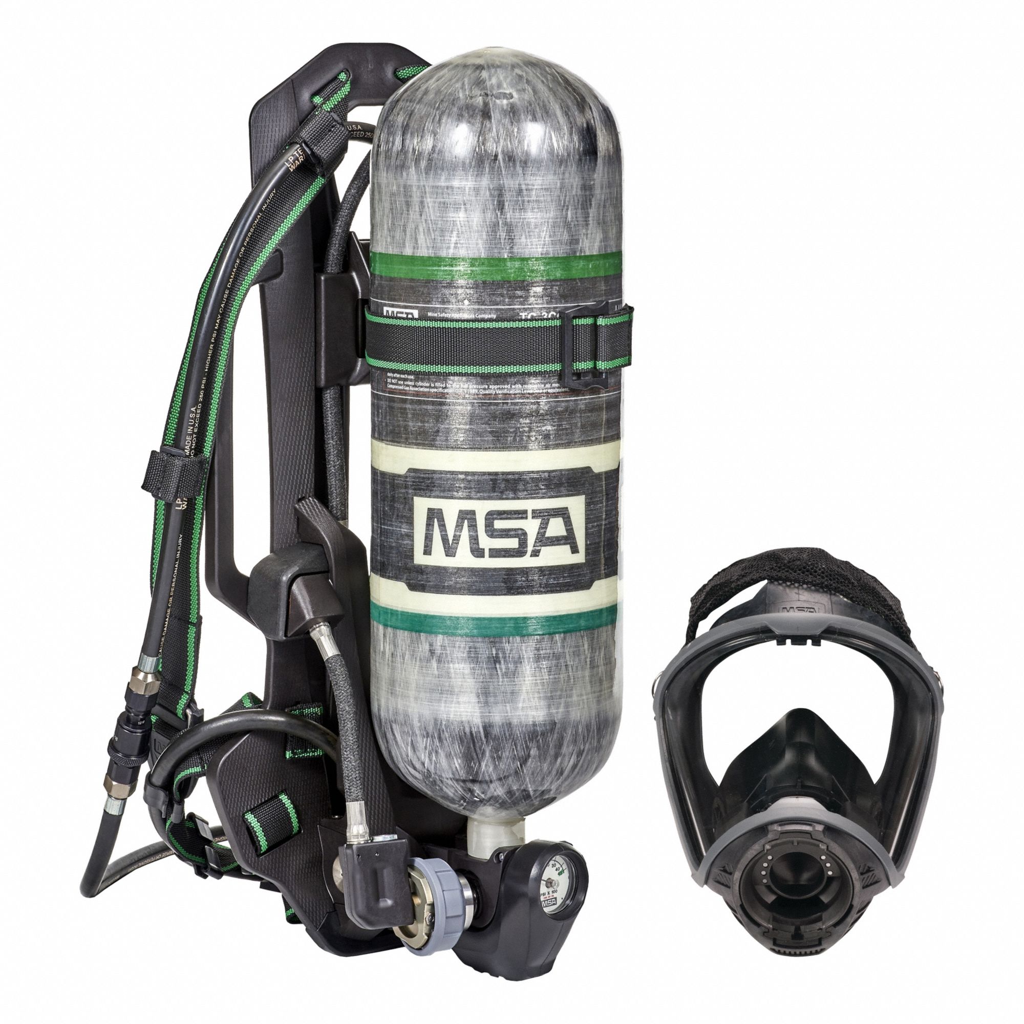 Industrial SCBA: Aluminum,