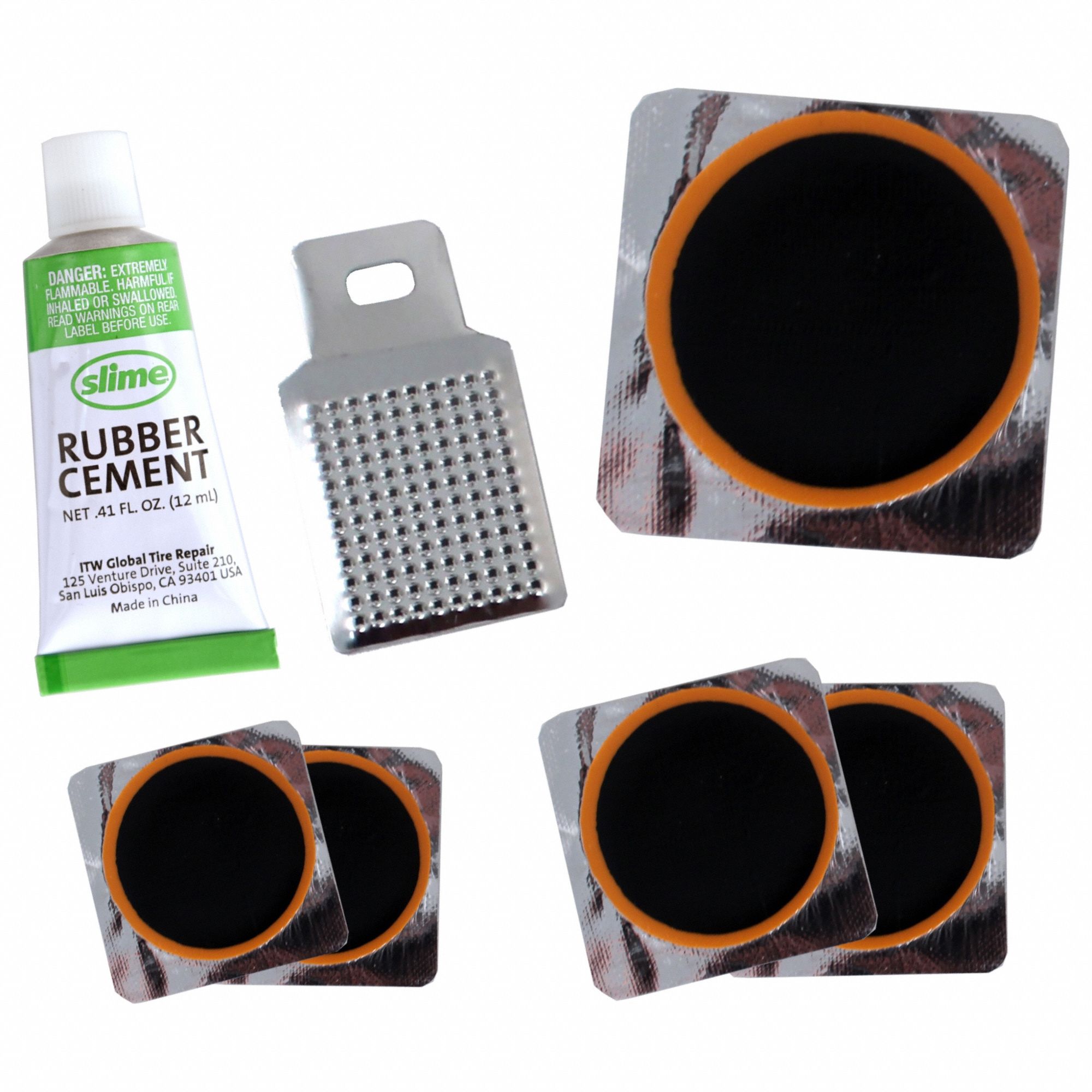 SLIME, Tube Repair Kit, Bicycle Tires/Lawn Mower Tires/Wheelbarrow