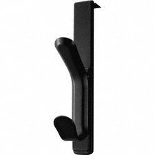 Garmet Hook Black Plastic 15 lb Cap.