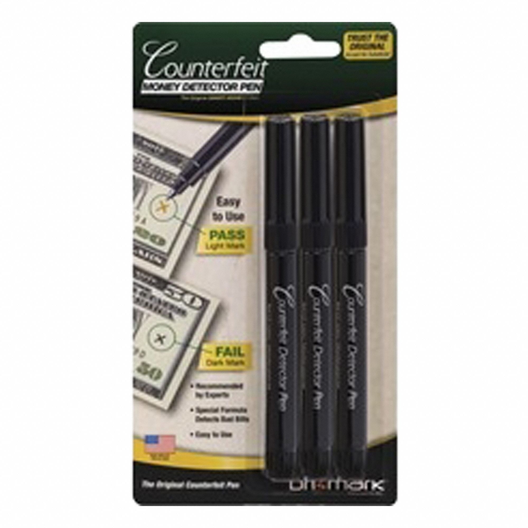 PEN DETECTOR COUNTERFT 3-PK PK3