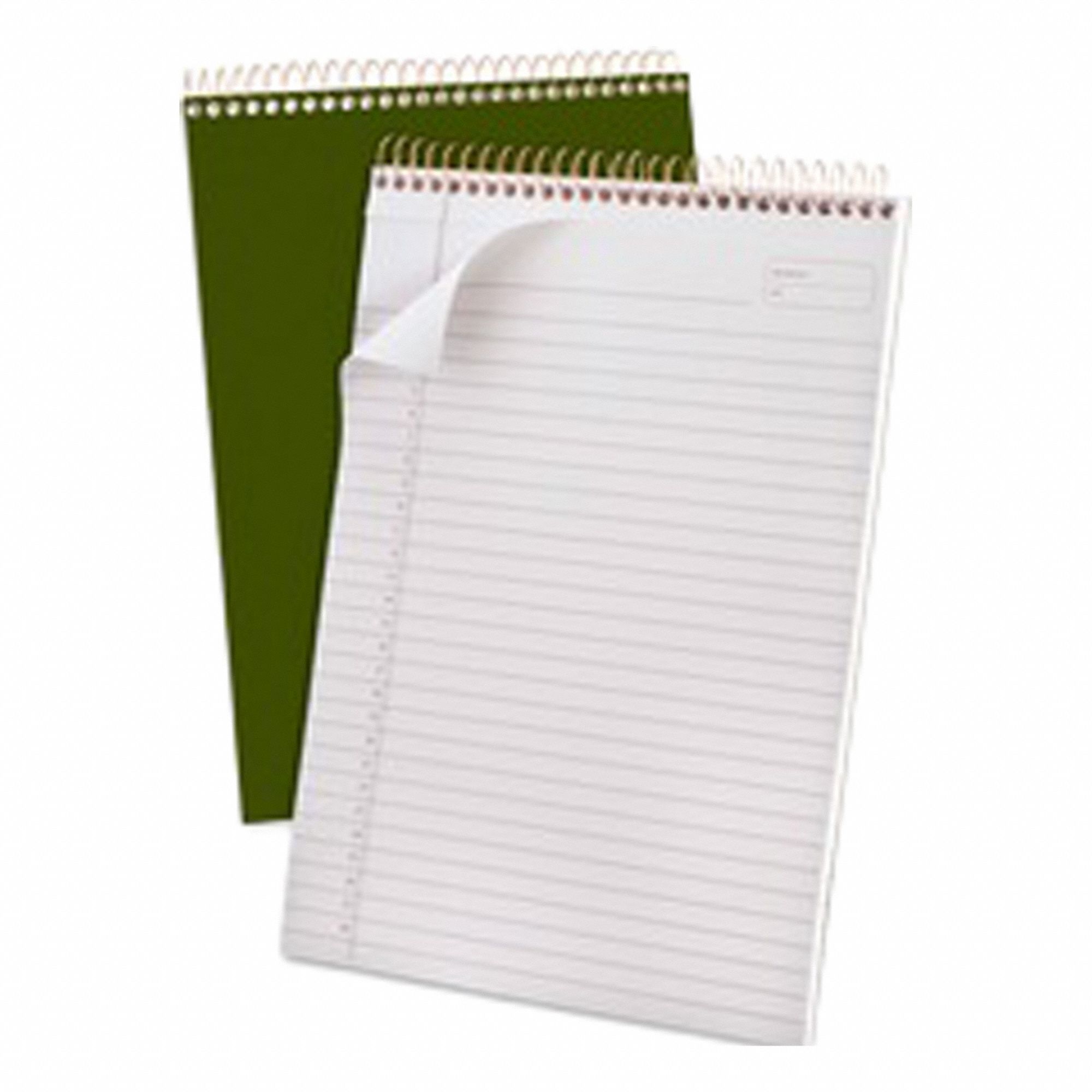 Notepad Green White