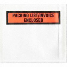 SPARCO, Self-Adhesive, Polyethylene, Pre-Labeled Packing Slip Envelope ...