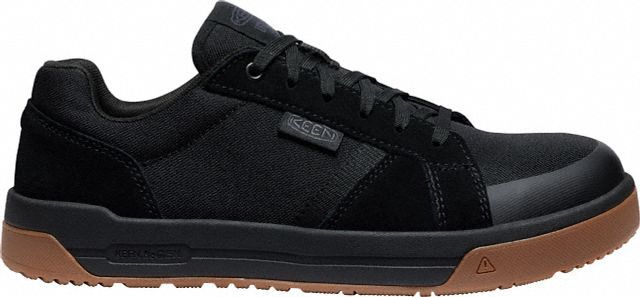 Athletic Shoe: Men's, Size 10 1/2, D, Black, Carbon Fiber Toe Cap, Removable Insole