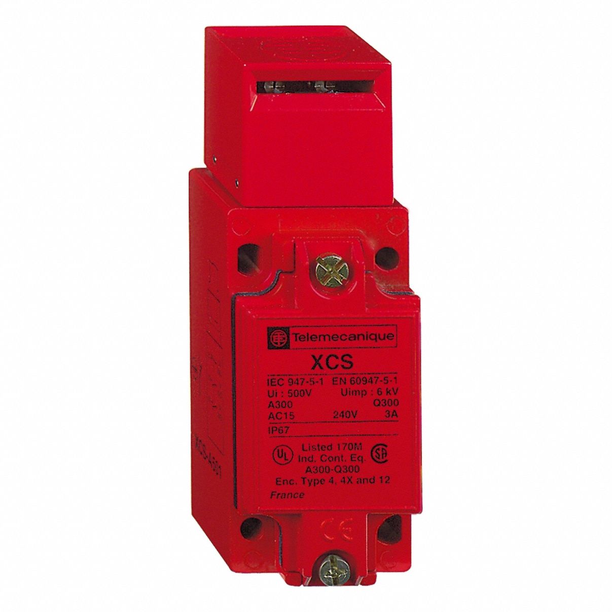 Safety Interlock Switch,  300VAC,  10A