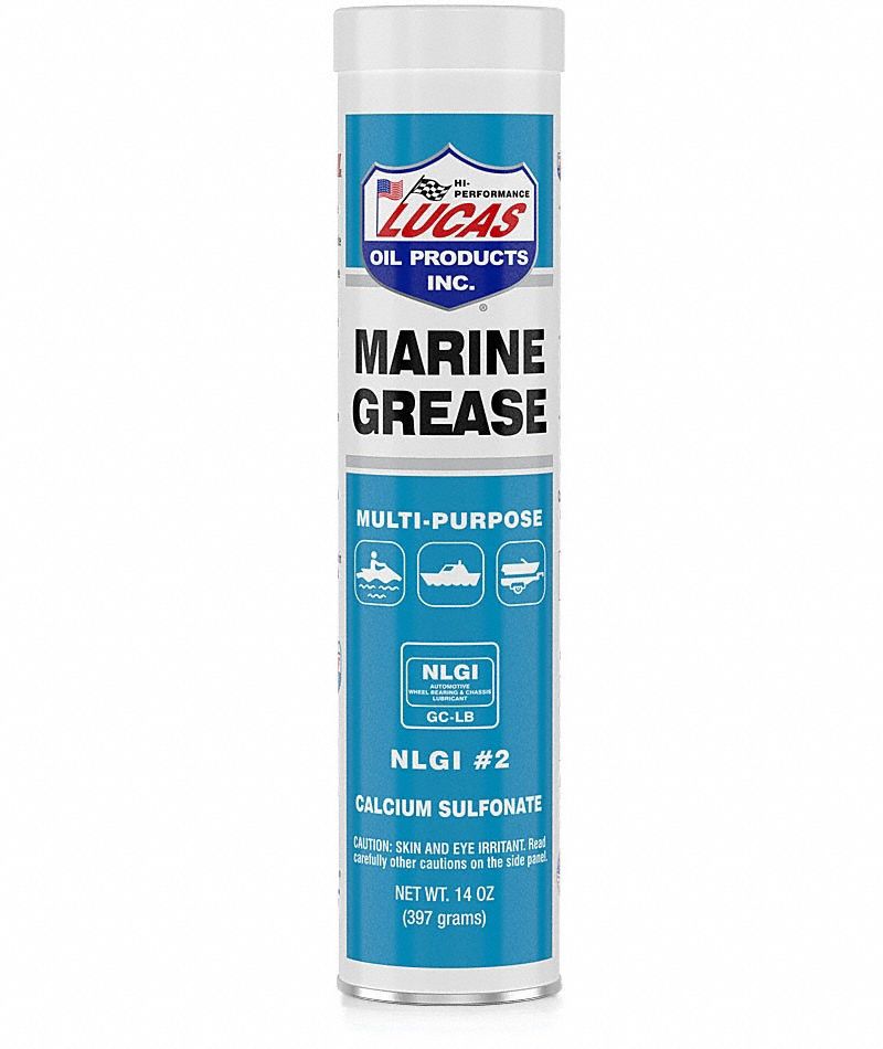 LUCAS OIL PRODUCTS, Cartridge, 14 oz Container Size, Marine Grease 61KA441032030 Grainger