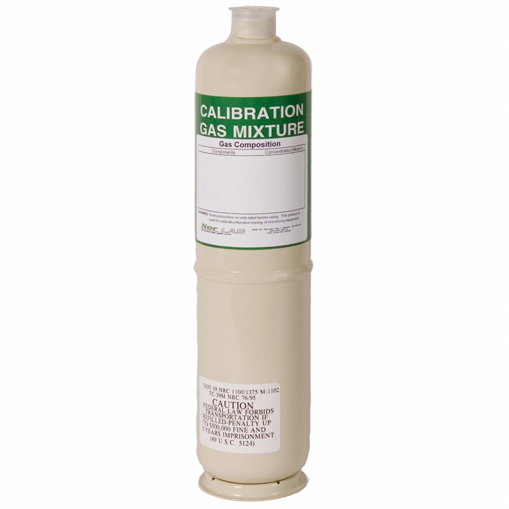 Calibration Gas, Nitrous Oxide, Ethylene