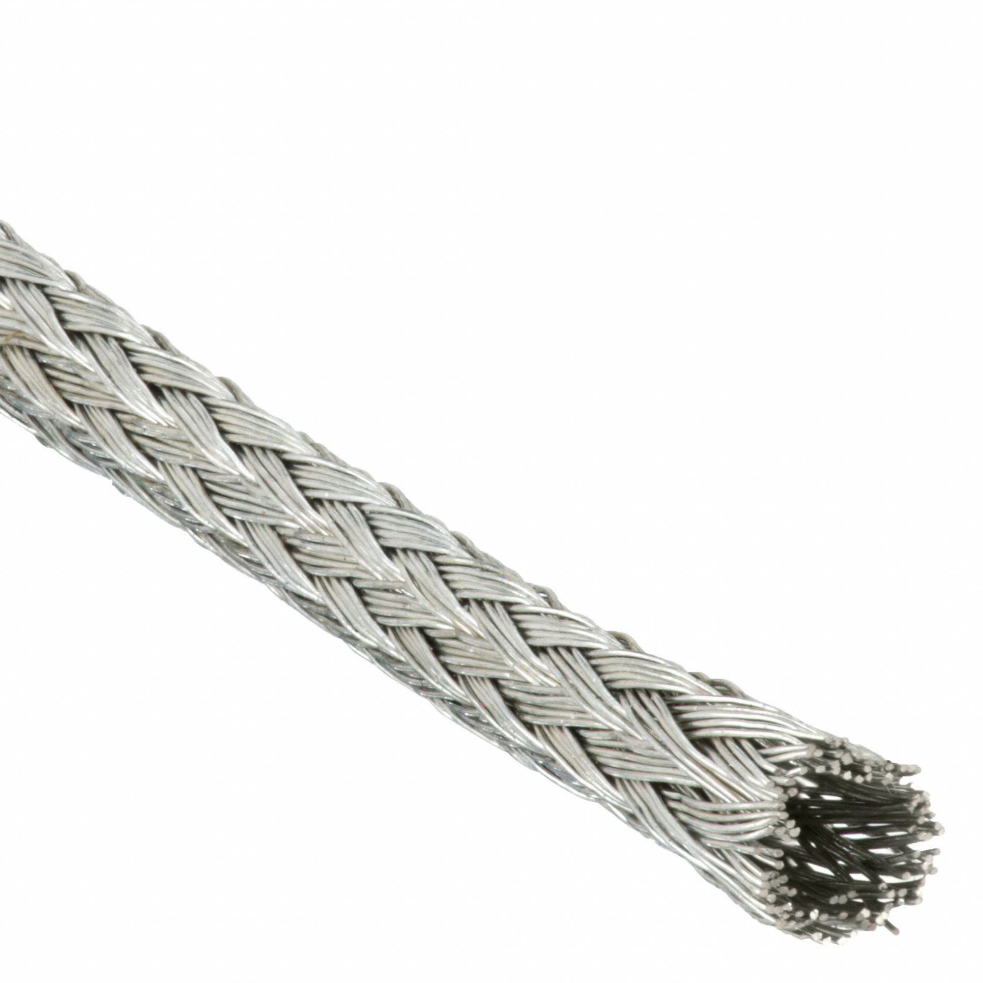 SECURE BRAIDED STEEL PICTURE WIRE SPOOL with 2 pounds 6 ounces REMAINING