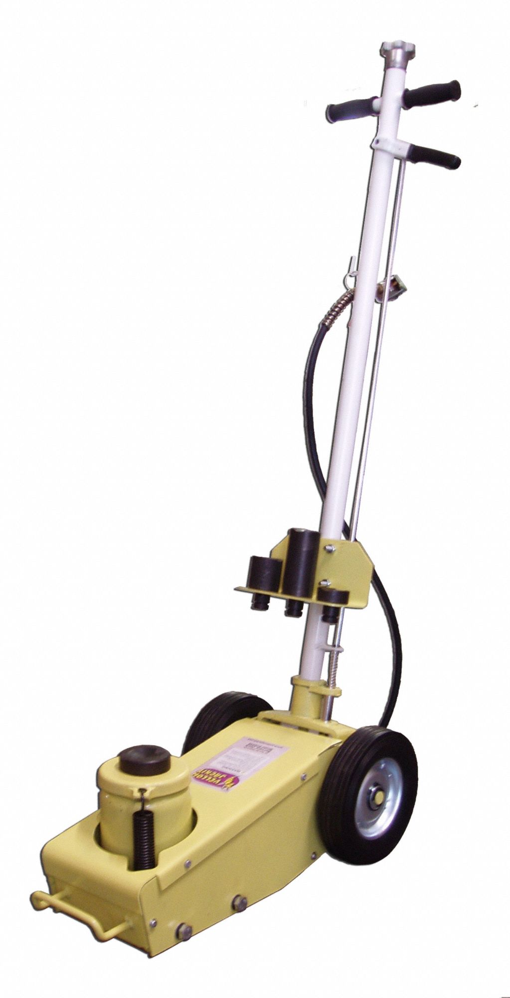 Service Jack: Steel, Trigger, Air/Mechanical, 22 ton Load Capacity