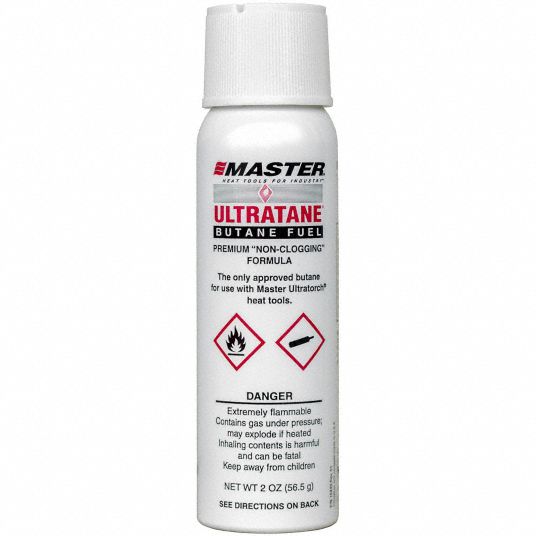 MASTER APPLIANCE, Butane, 2 fl oz, Ultratane Butane 61LA9210449